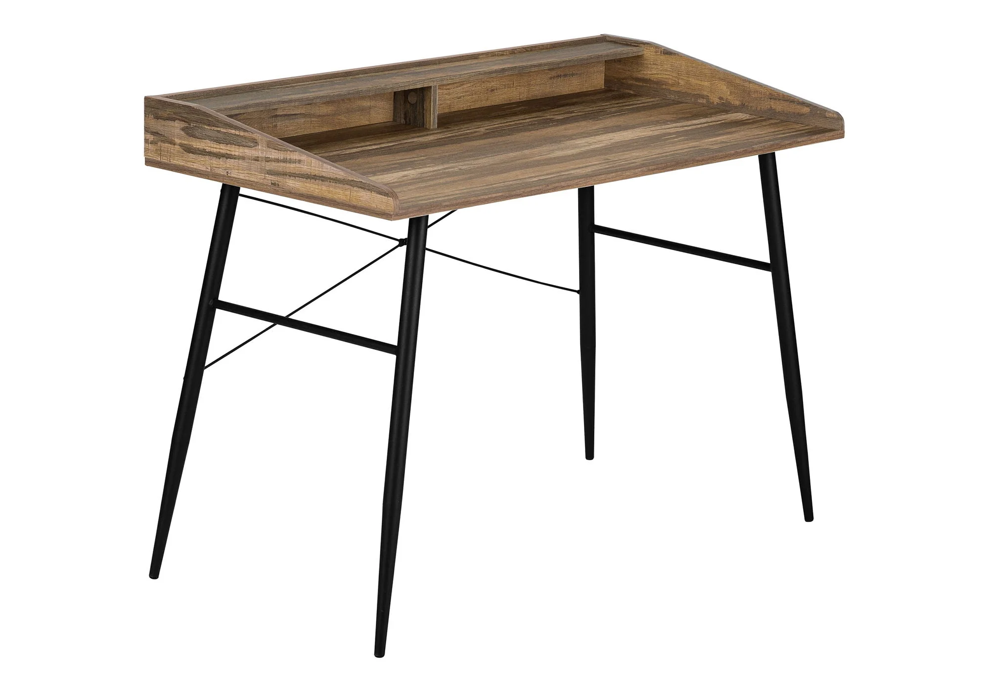 Computer Desk For Home Office, Sturdy Construction, Storage Shelves - Image 5