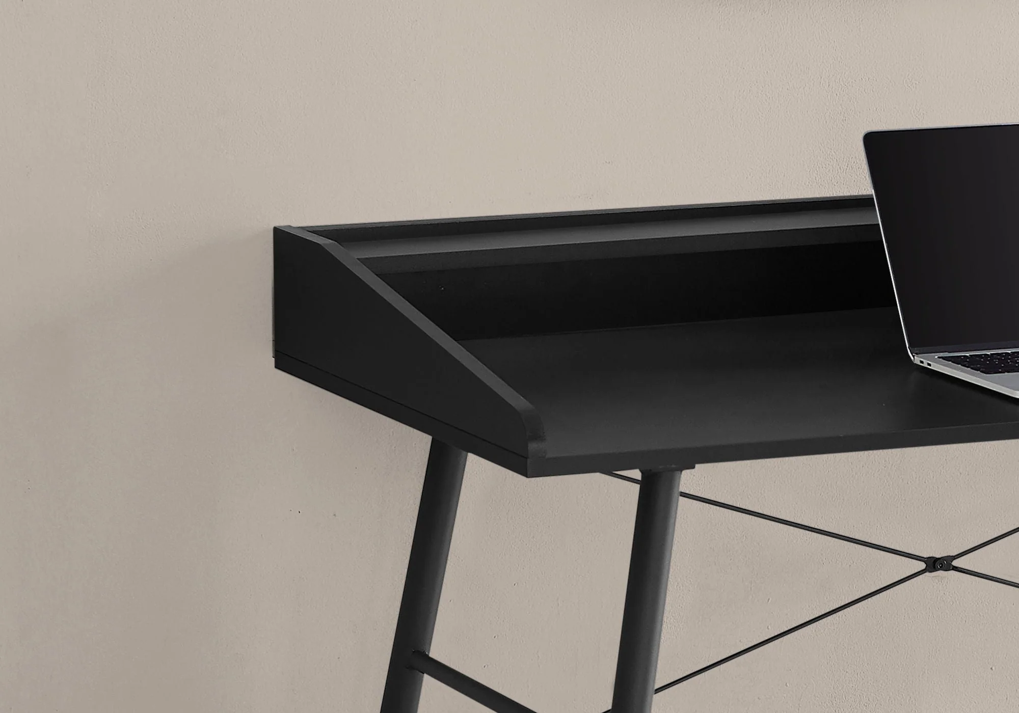 Computer Desk For Home Office, Sturdy Construction, Storage Shelves - Image 7