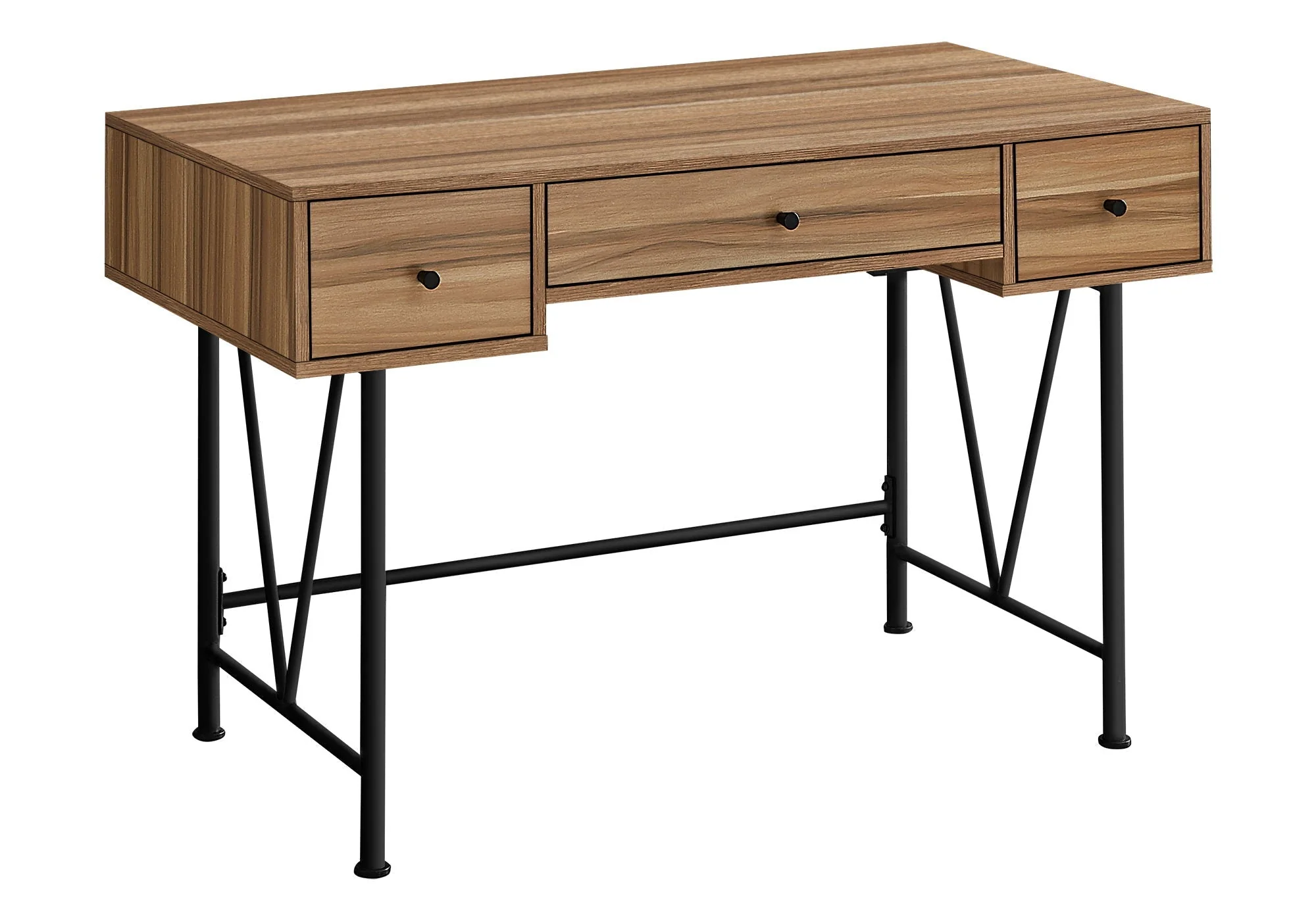 Computer Desk For Home Office, Stylish Design, Storage Drawers, Transitional - Image 5