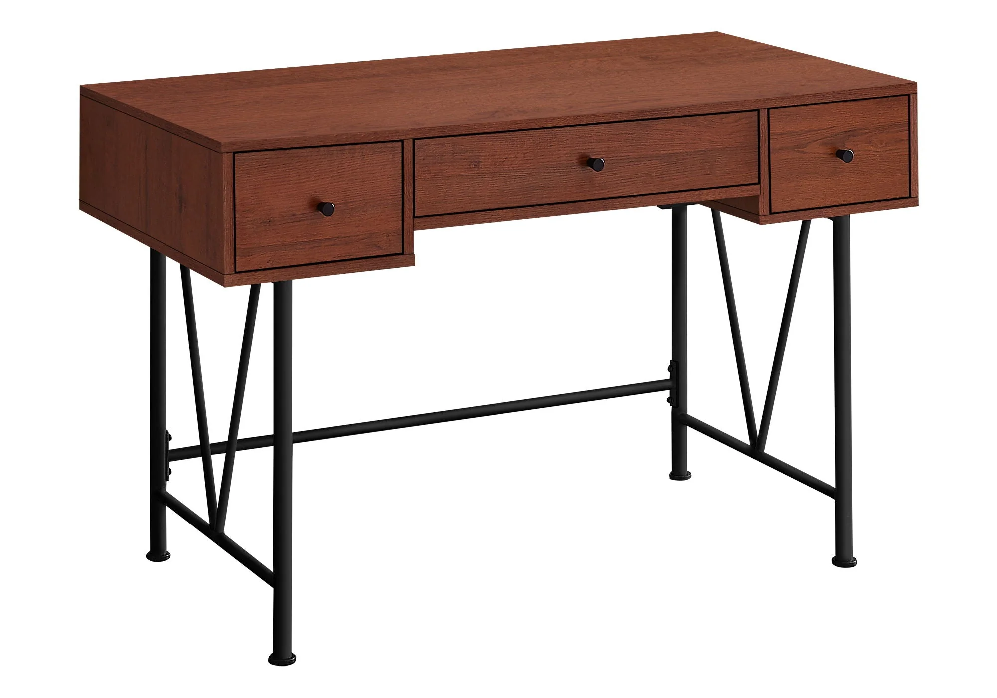 Computer Desk For Home Office, Stylish Design, Storage Drawers, Transitional - Image 8