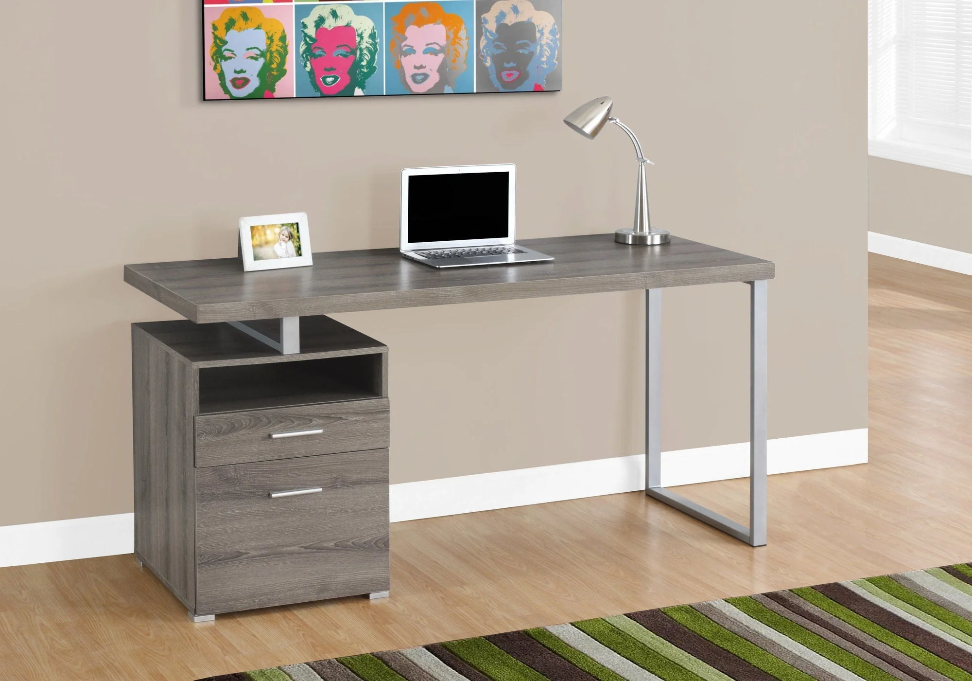 Computer Desk for Home Office with Storage Drawers - Image 5