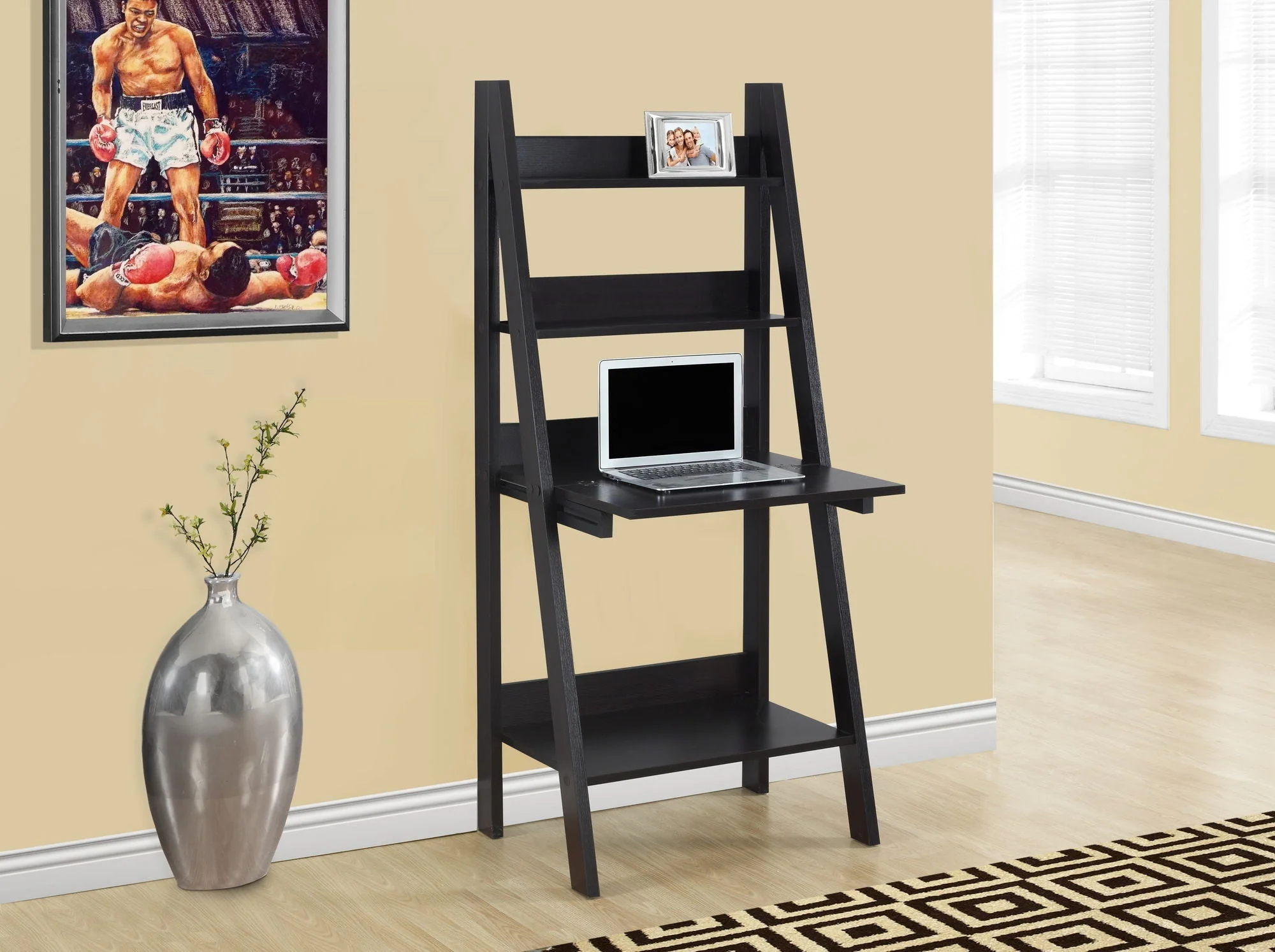 Computer Desk for Home Office with Storage Shelves - Image 6