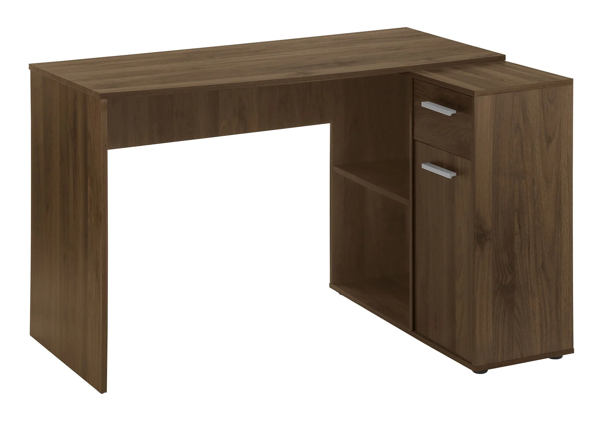 Computer Desk, Home Office, Corner, Storage Drawers, L Shape, Contemporary & Modern - Image 4