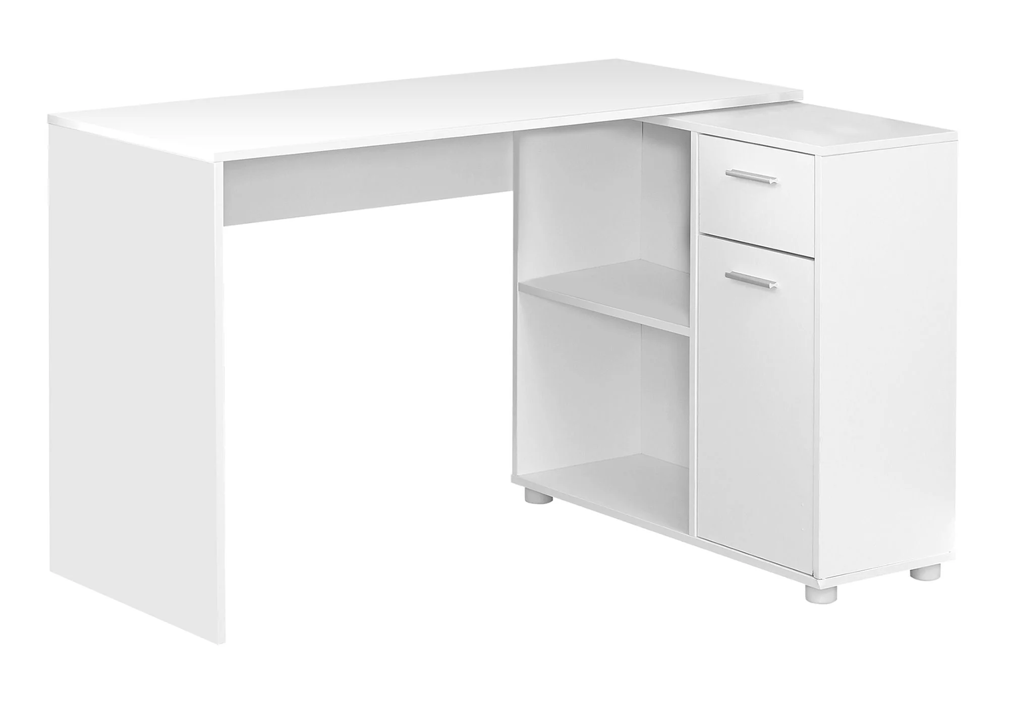 Computer Desk, Home Office, Corner, Storage Drawers, L Shape, Contemporary & Modern - Image 5