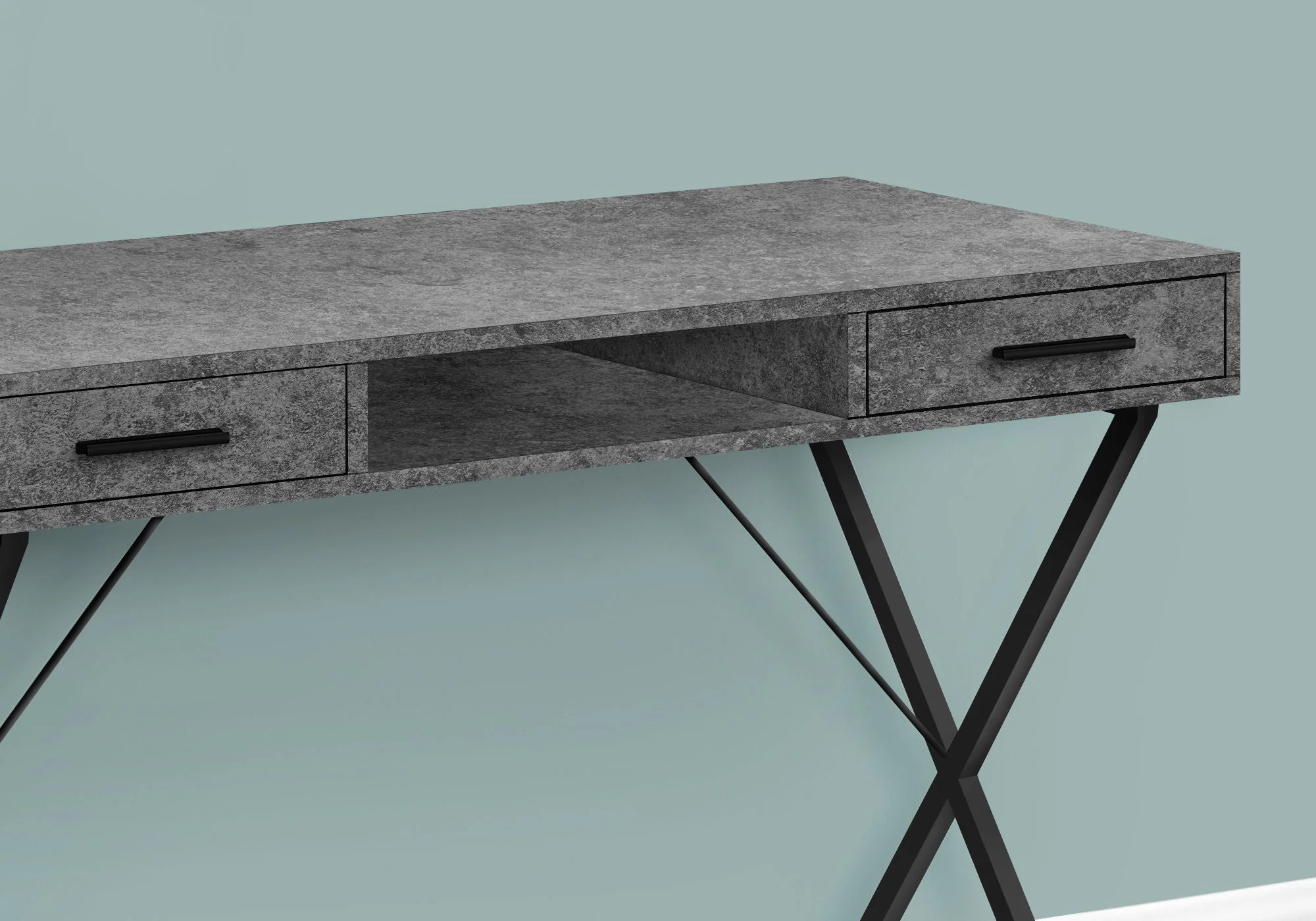 Computer Desk, Home Office, Laptop, Left / Right Set-Up, Storage Drawers, Work, Contemporary, Modern - Image 10