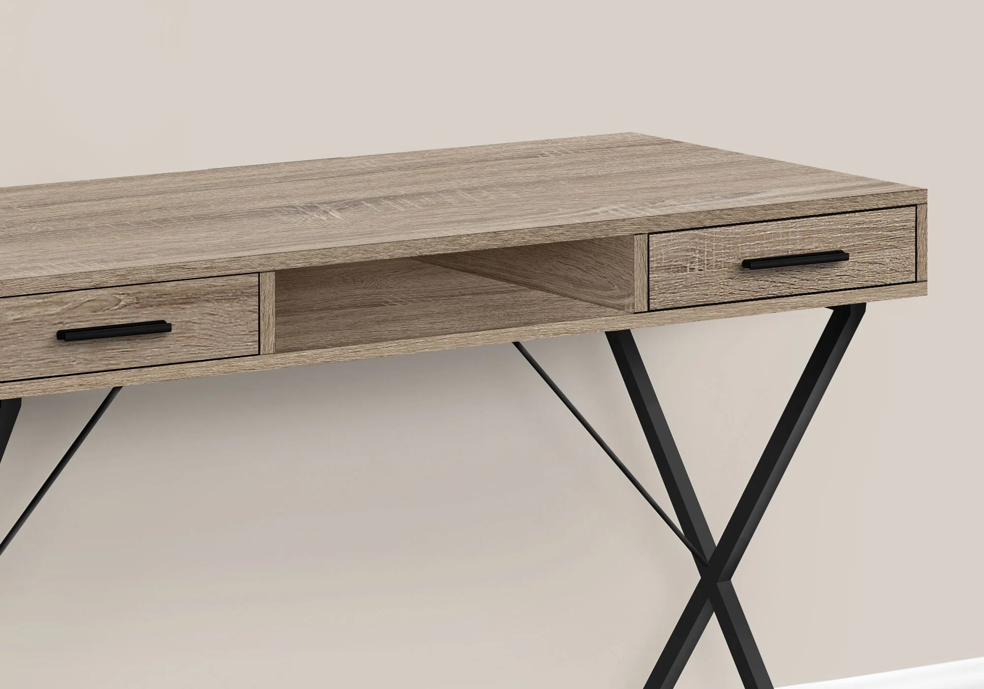 Computer Desk, Home Office, Laptop, Left / Right Set-Up, Storage Drawers, Work, Contemporary, Modern - Image 12