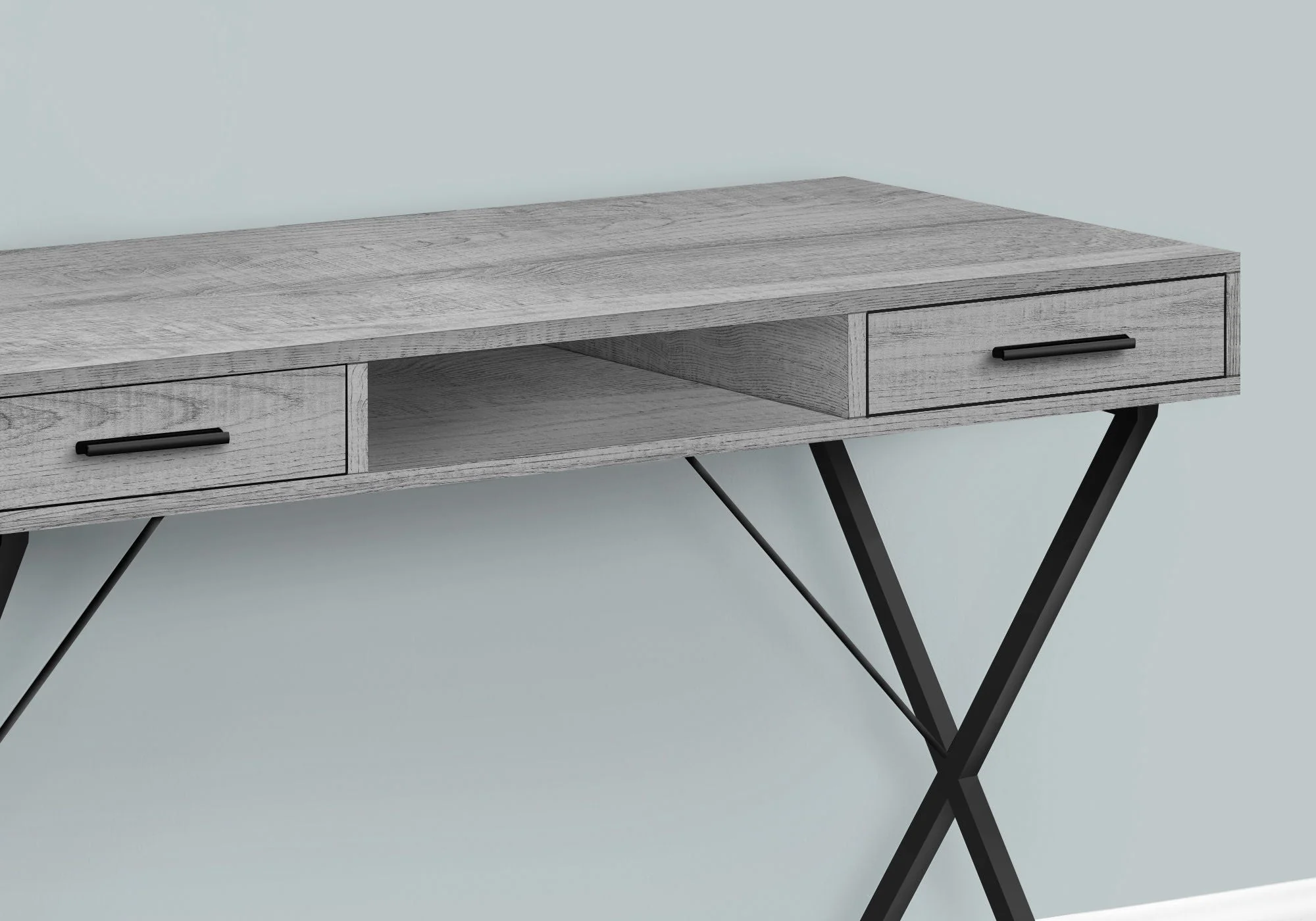 Computer Desk, Home Office, Laptop, Left / Right Set-Up, Storage Drawers, Work, Contemporary, Modern - Image 6