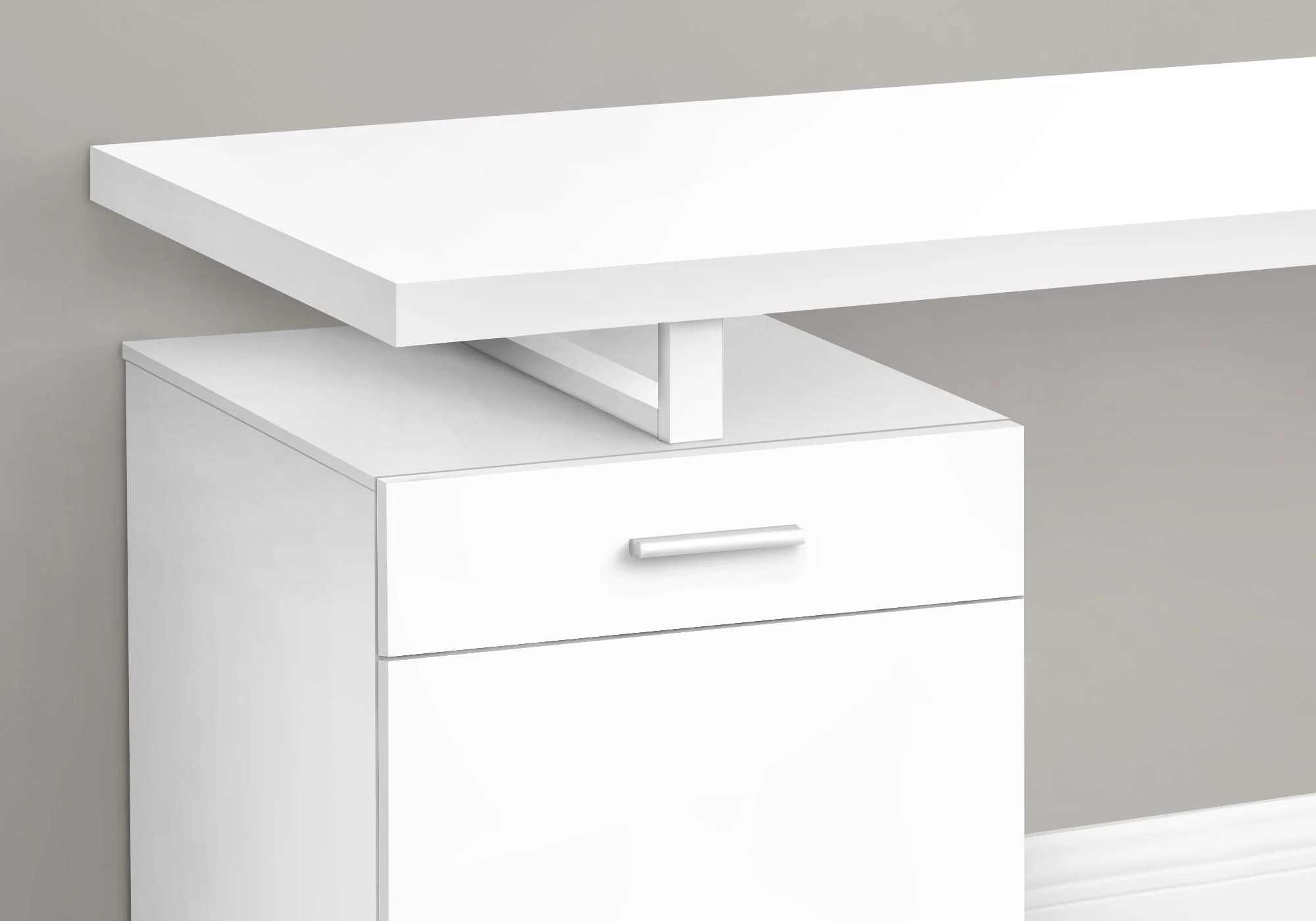 Computer Desk, Home Office, Laptop, Left, Right Set-Up, Storage Drawers, Work, Contemporary, Modern - Image 16