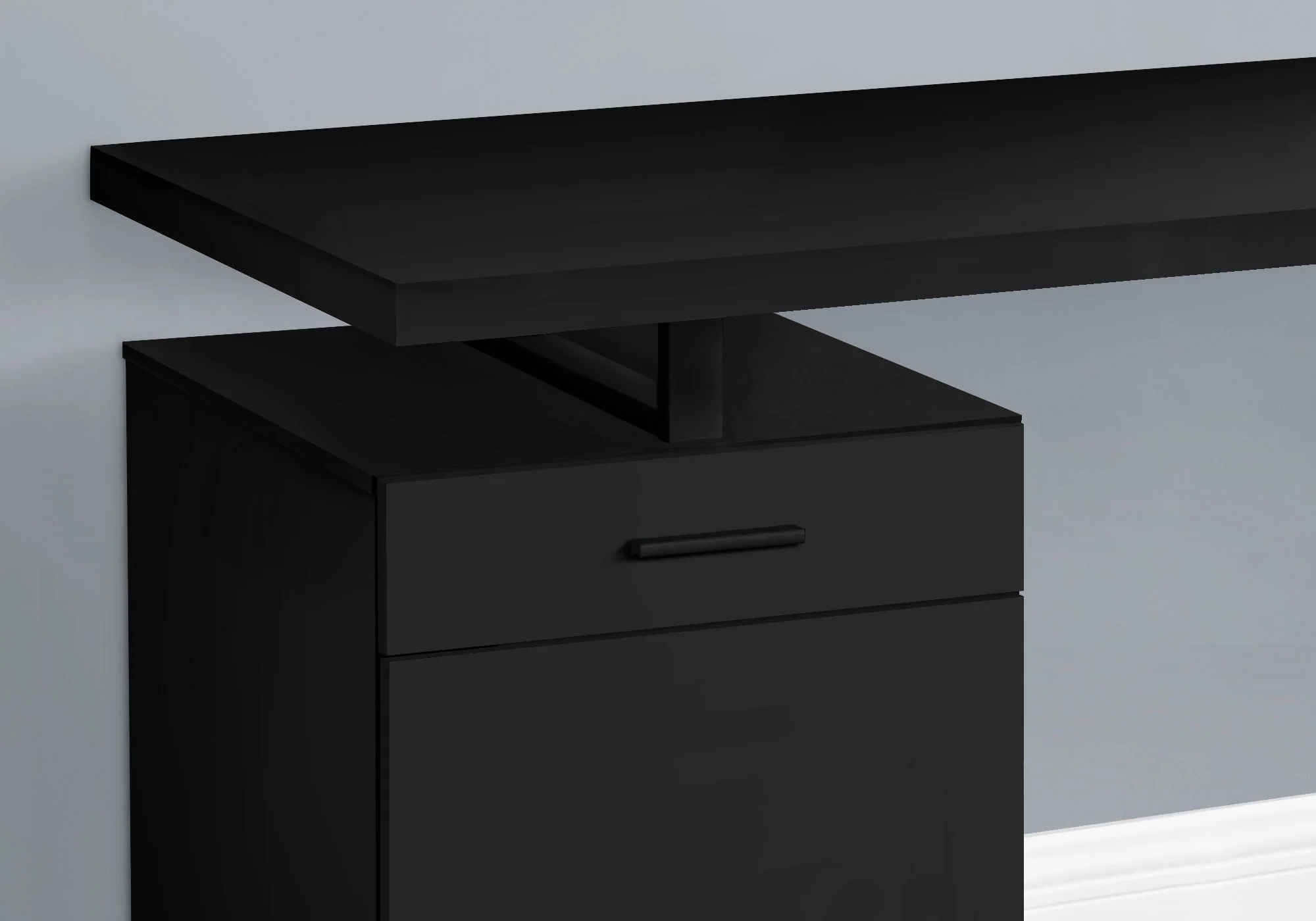 Computer Desk, Home Office, Laptop, Left, Right Set-Up, Storage Drawers, Work, Contemporary, Modern - Image 8