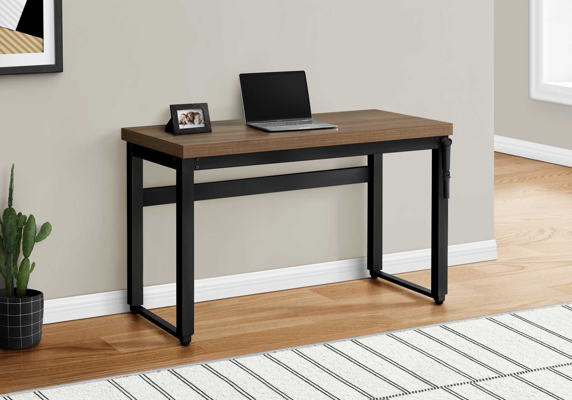 Computer Desk Home Office, Standing, Adjustable, Laptop - Image 6