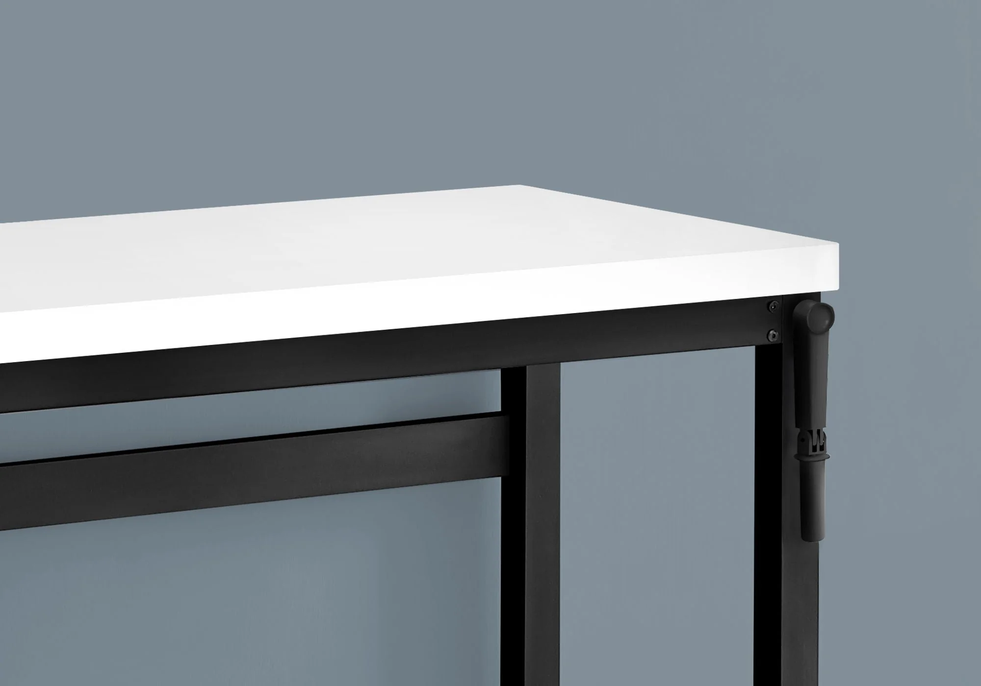 Computer Desk, Home Office, Standing, Adjustable, Laptop, Contemporary & Modern - Image 9