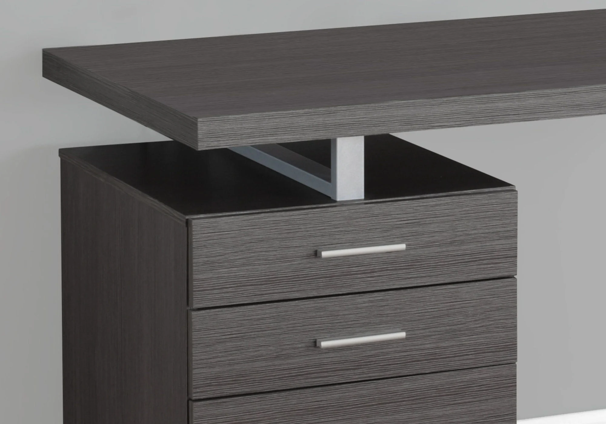 Computer Desk Left Right Set-Up Storage Drawers For Home Office - Image 8