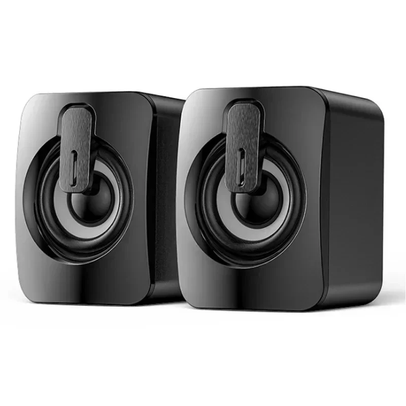 Computer Speaker Stereo Sound with Microphone – 3.5mm AUX PC Speaker for Home - Image 8