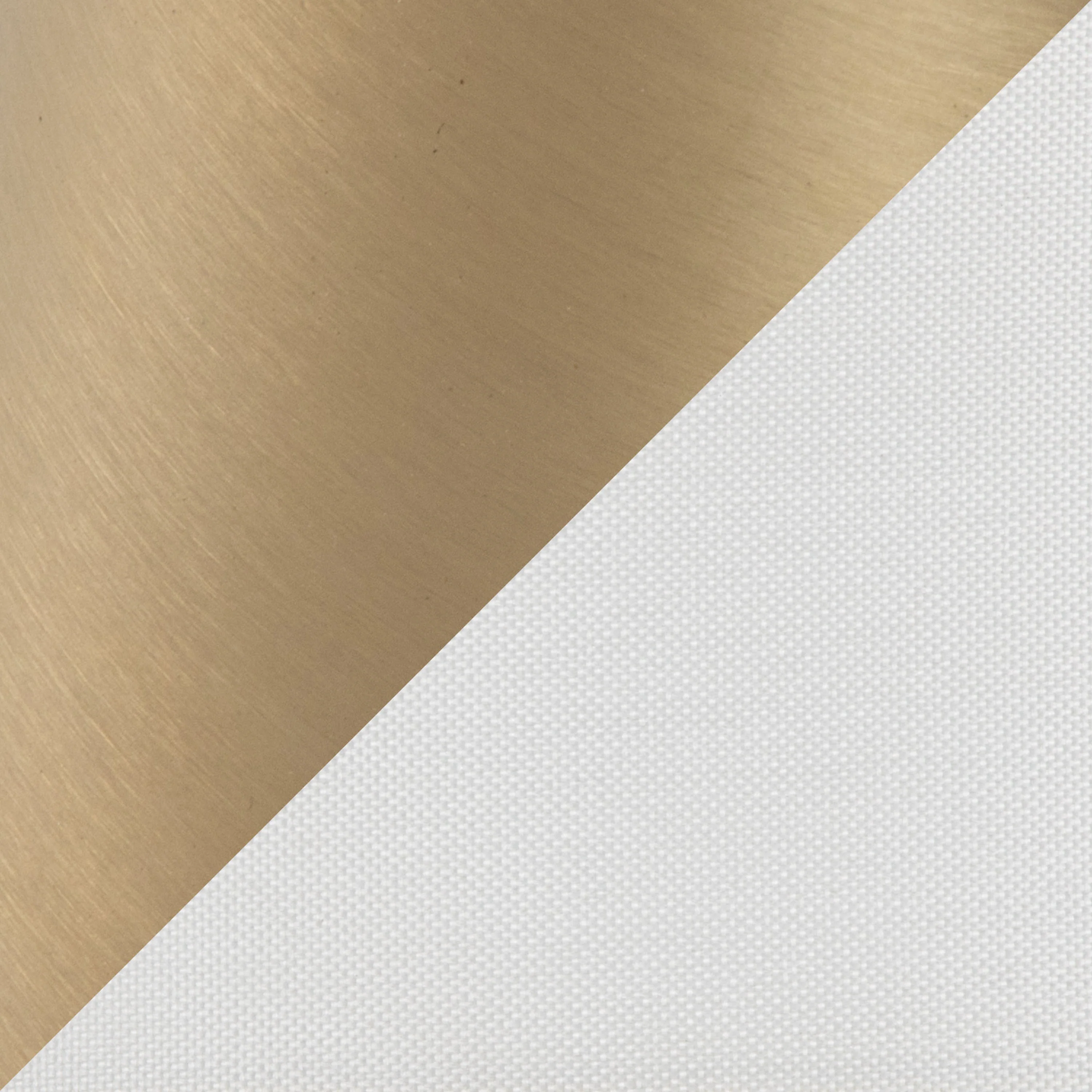 Cone 64' Contemporary Metal Floor Lamp in Gold with White Linen Shade - Image 5