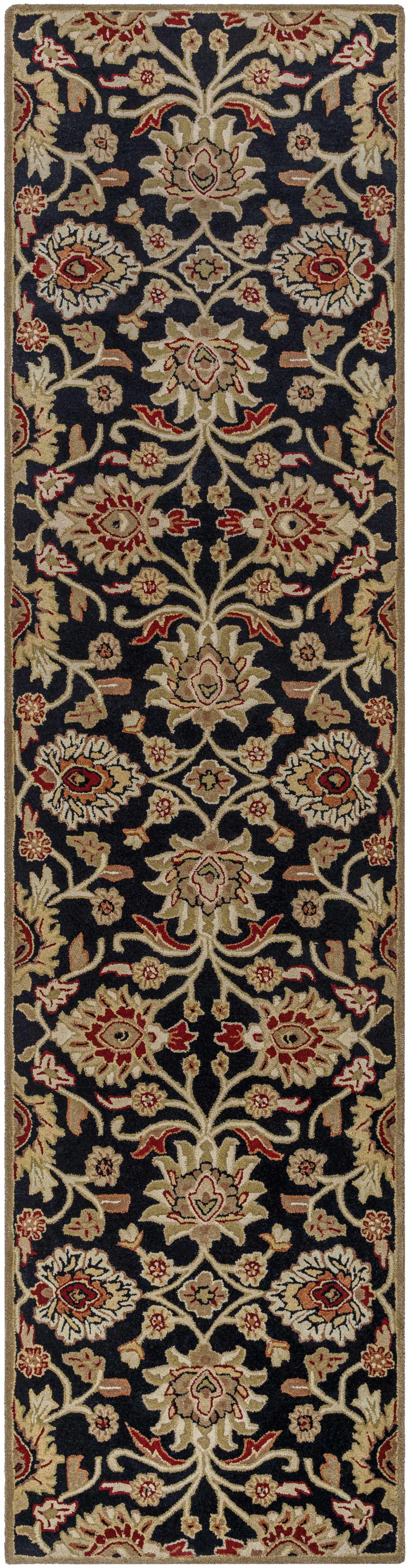 Conesus 1053 Hand Tufted Black Wool Rug - Image 19