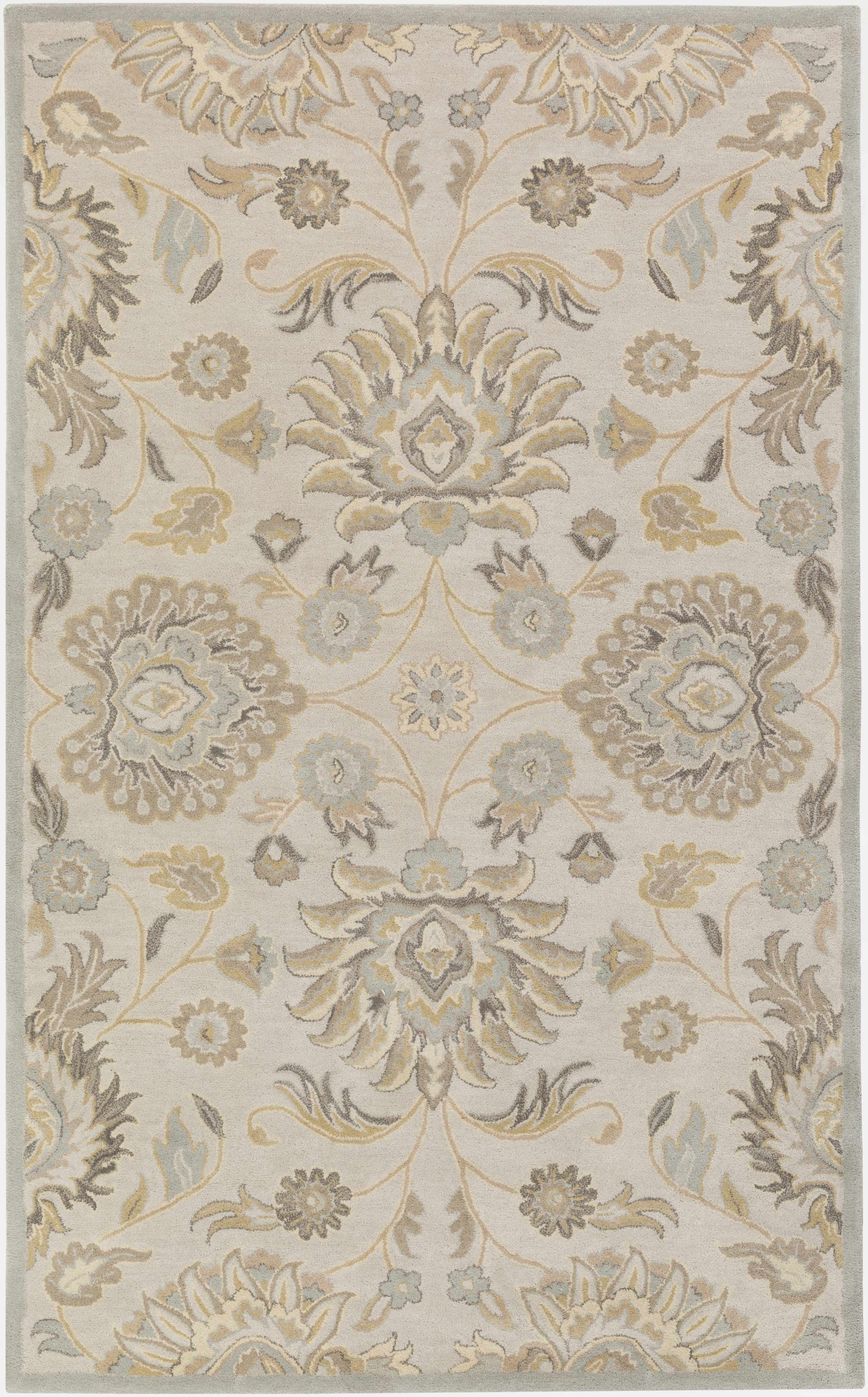 Conesus 1192 Hand Tufted Ivory&Taupe Wool Rug - Image 10
