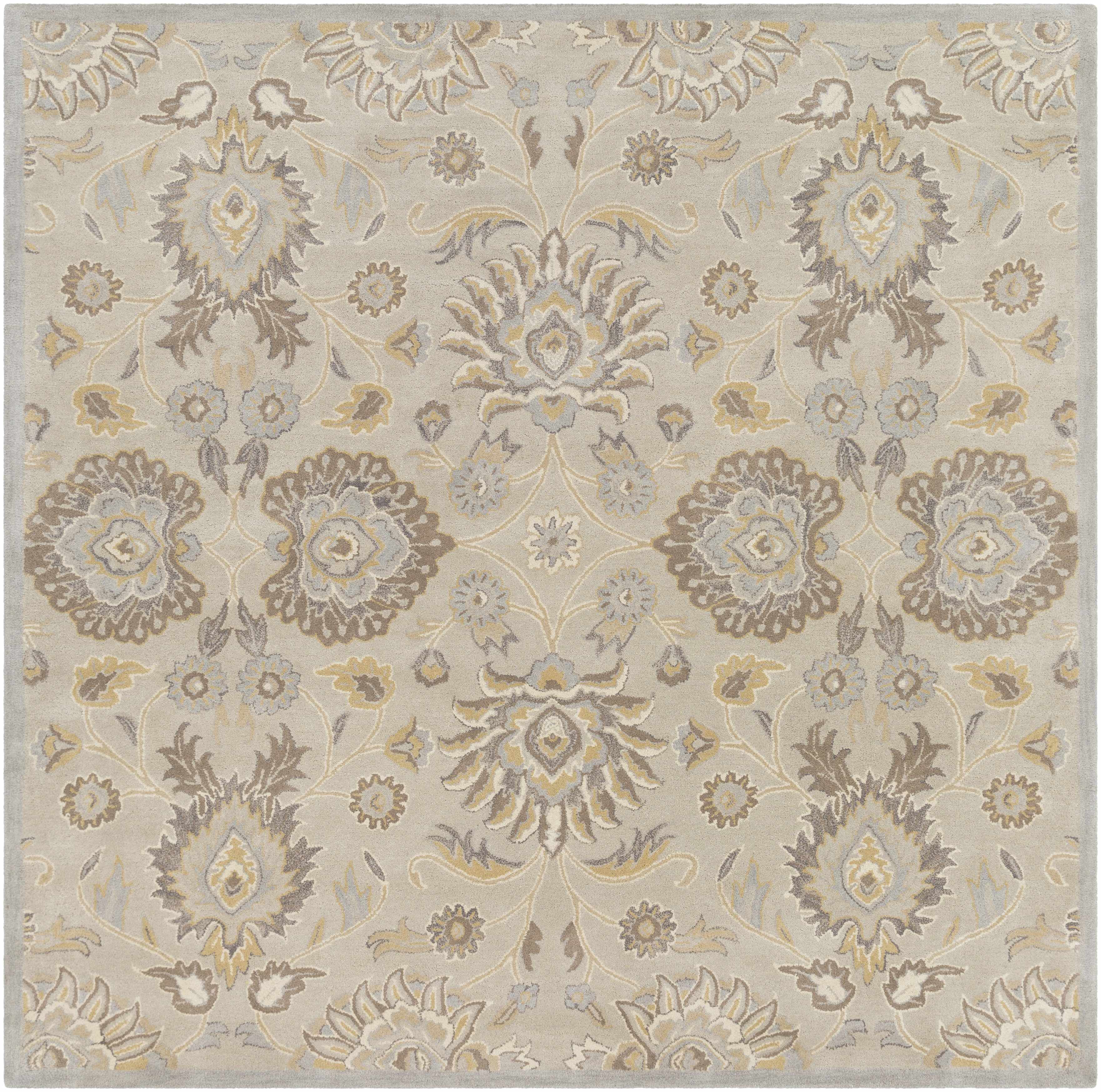 Conesus 1192 Hand Tufted Ivory&Taupe Wool Rug - Image 17