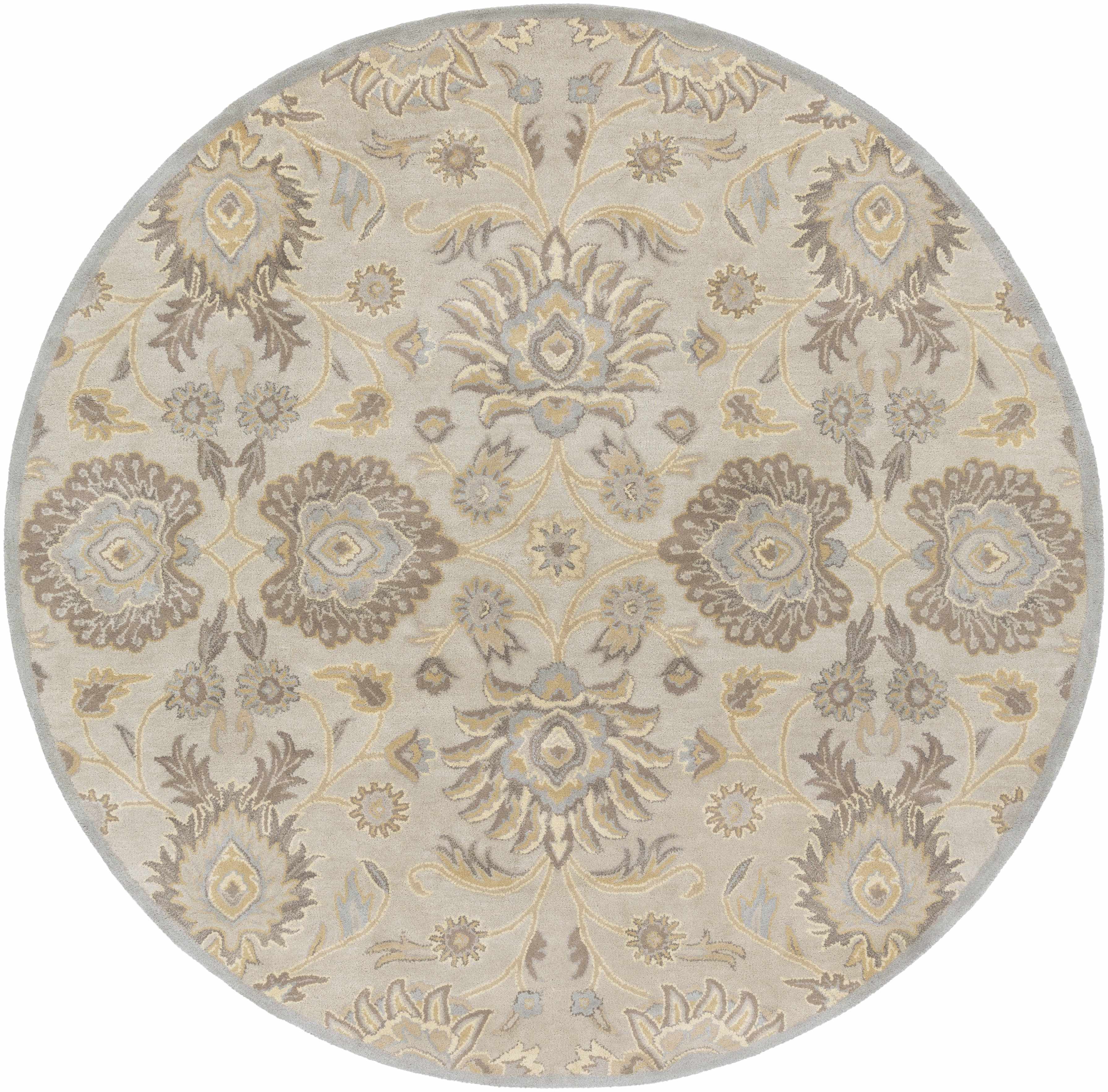 Conesus 1192 Hand Tufted Ivory&Taupe Wool Rug - Image 19