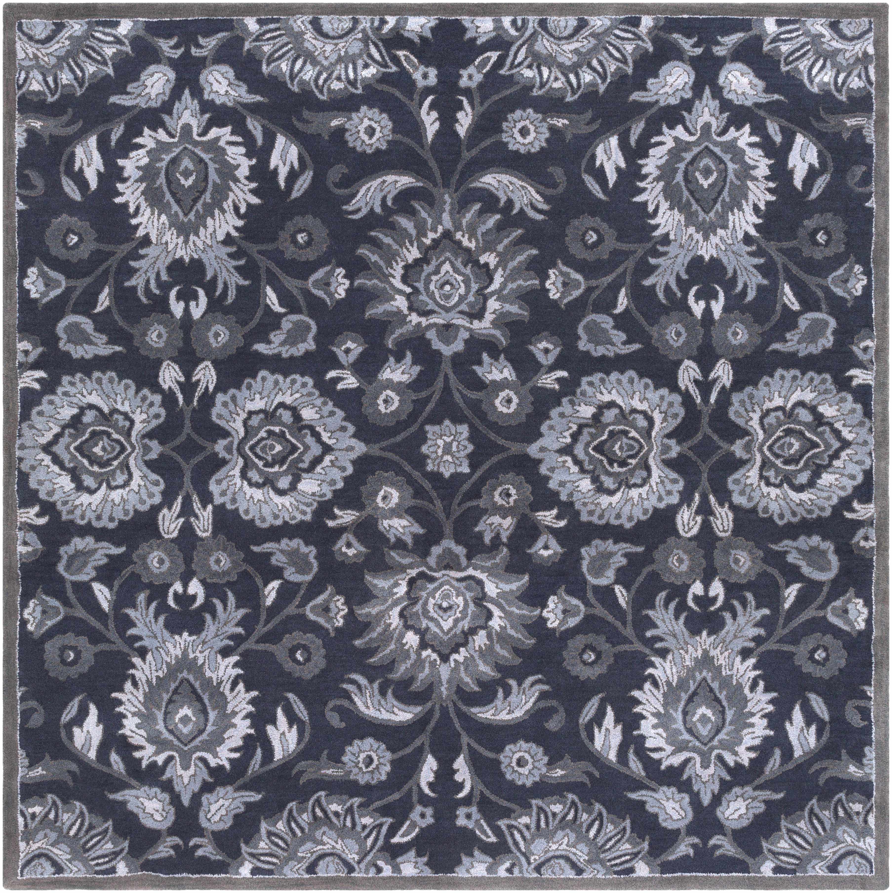 Conesus Hand Tufted Blue 1191 Area Rug - Clearance - Image 14