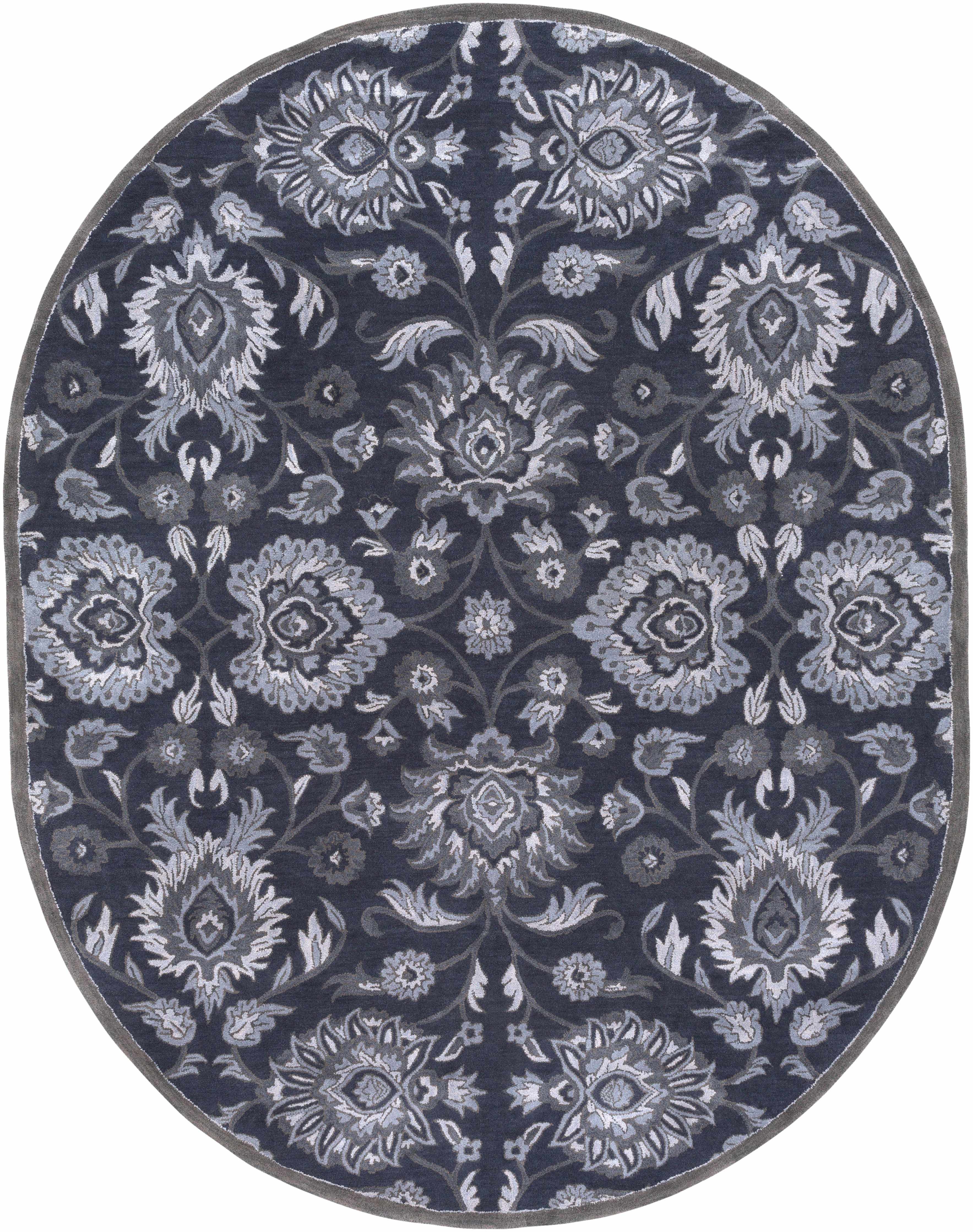 Conesus Hand Tufted Blue 1191 Area Rug - Clearance - Image 16