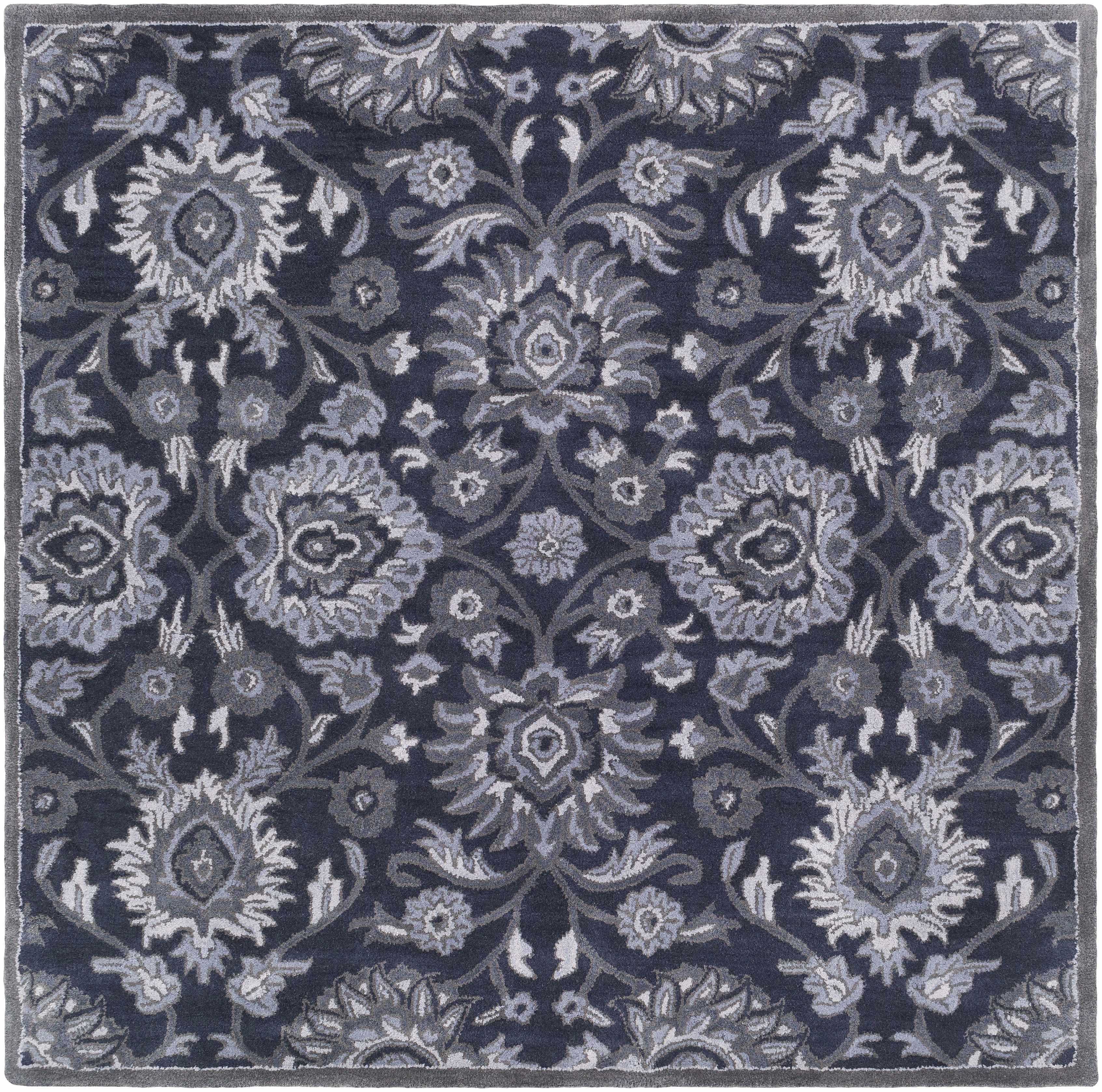 Conesus Hand Tufted Blue 1191 Area Rug - Clearance - Image 17
