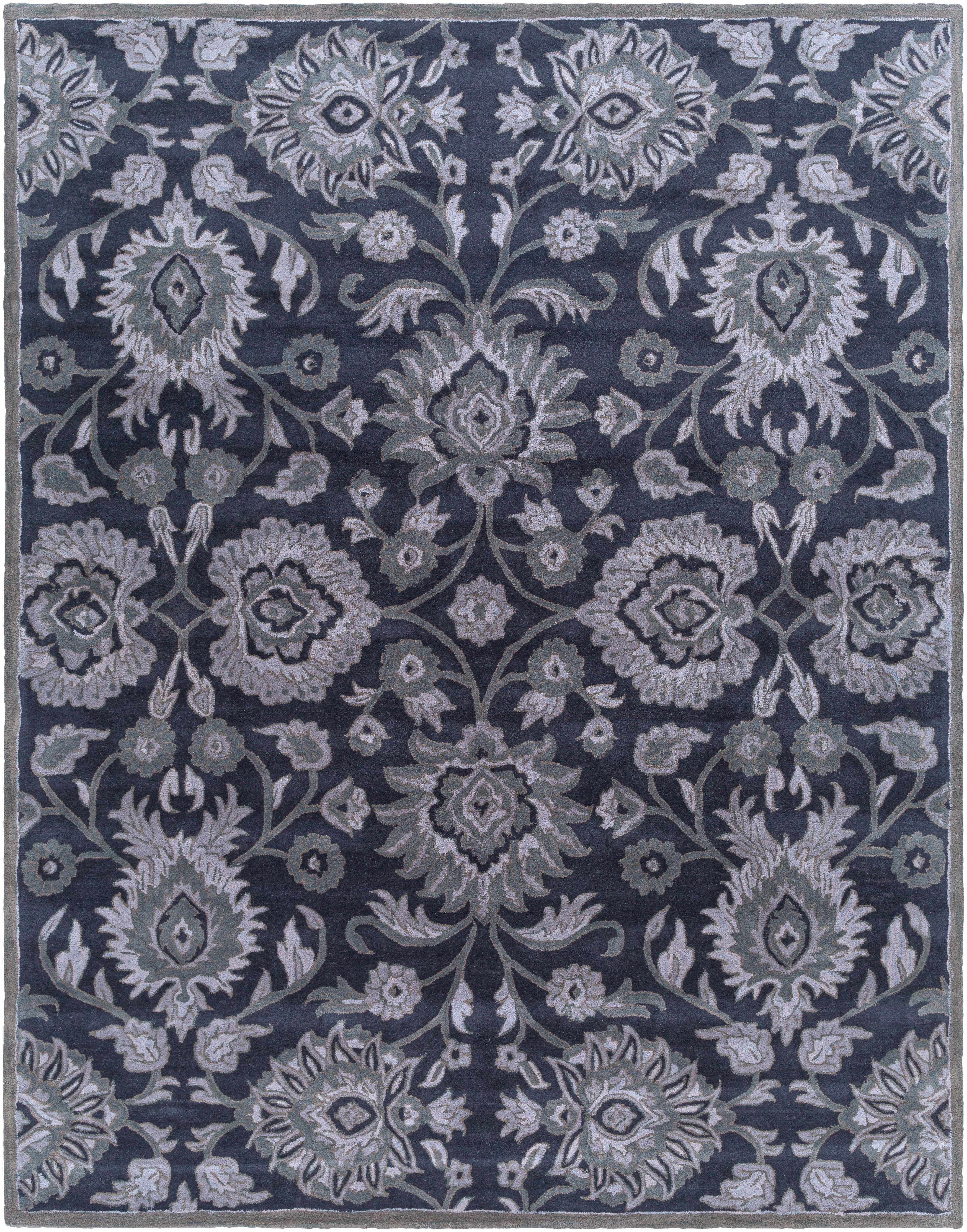 Conesus Hand Tufted Blue 1191 Area Rug - Clearance - Image 18