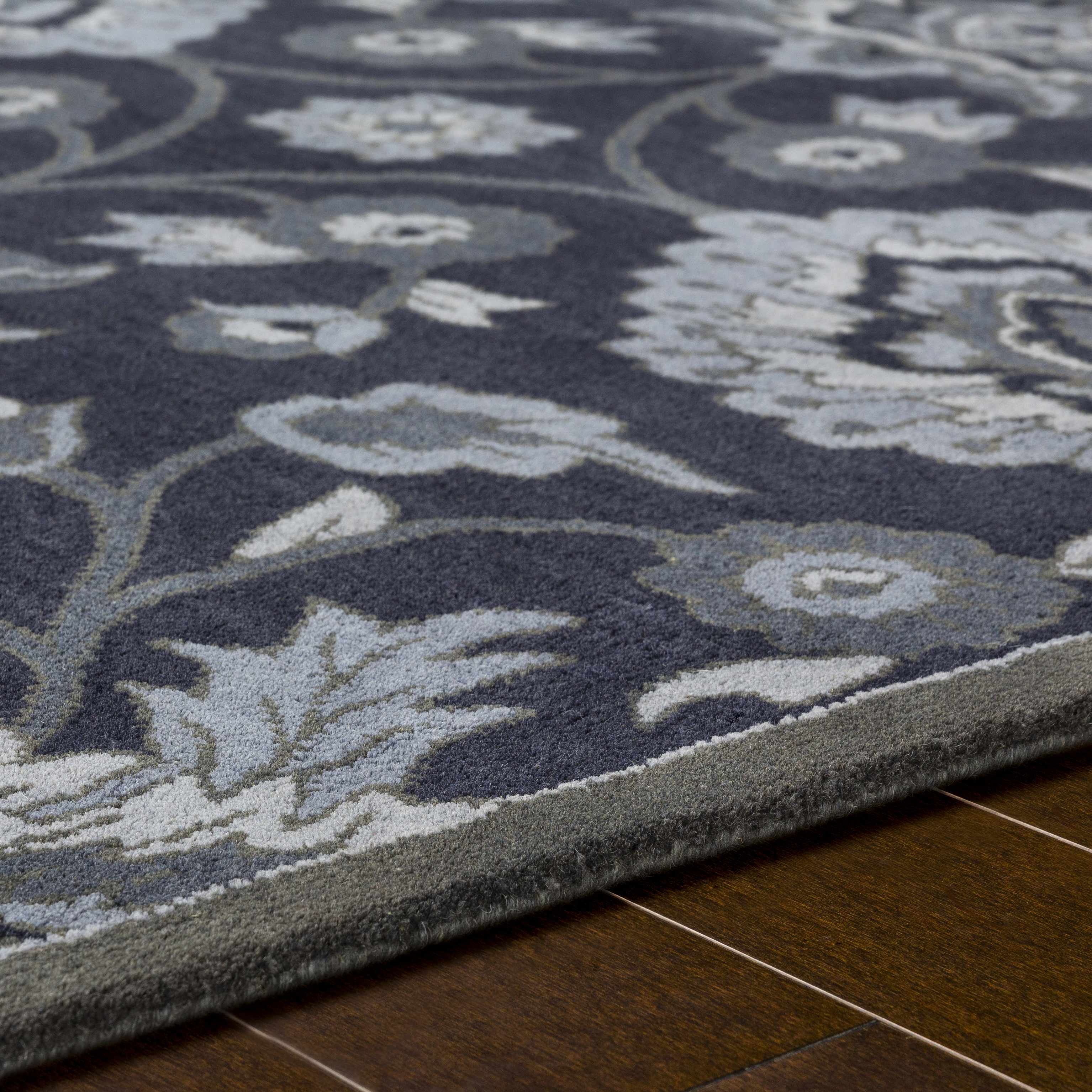 Conesus Hand Tufted Blue 1191 Area Rug - Clearance - Image 5