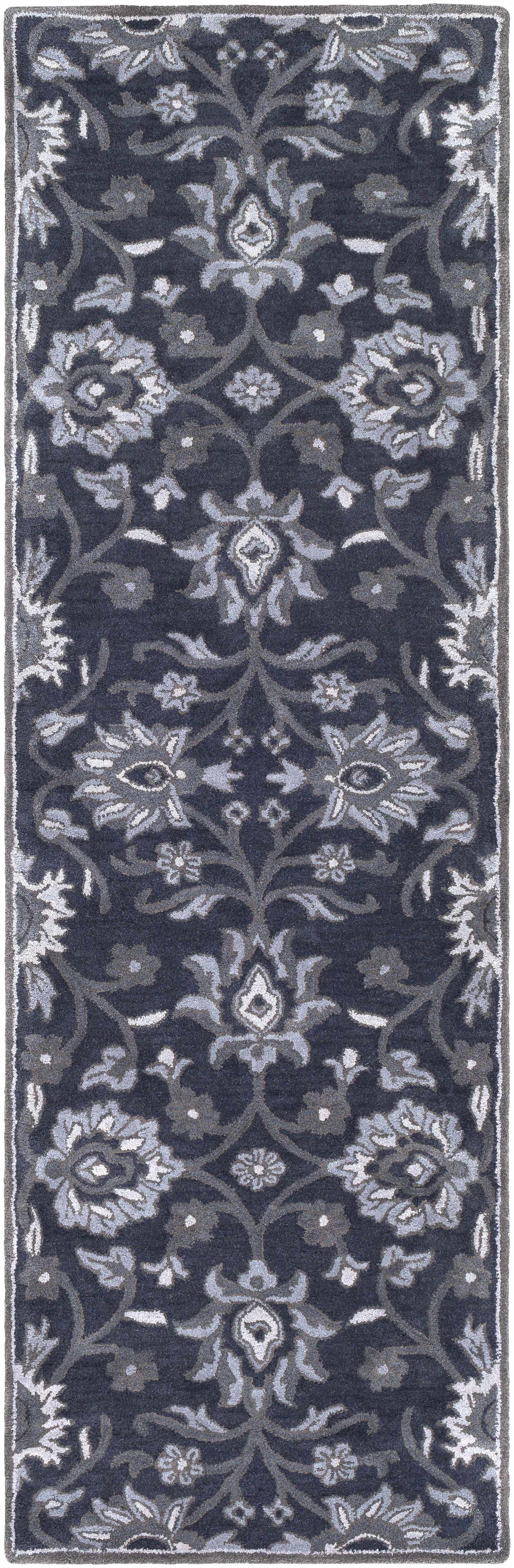 Conesus Hand Tufted Blue 1191 Area Rug - Clearance - Image 9