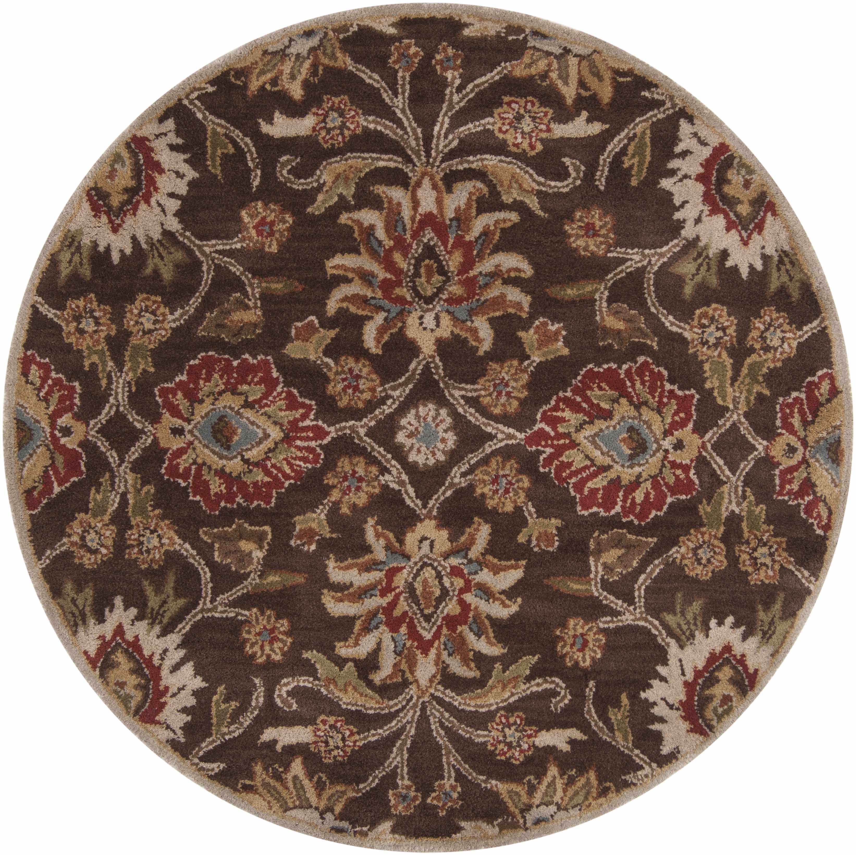 Conesus Hand Tufted Brown 1051 Area Rug - Image 11