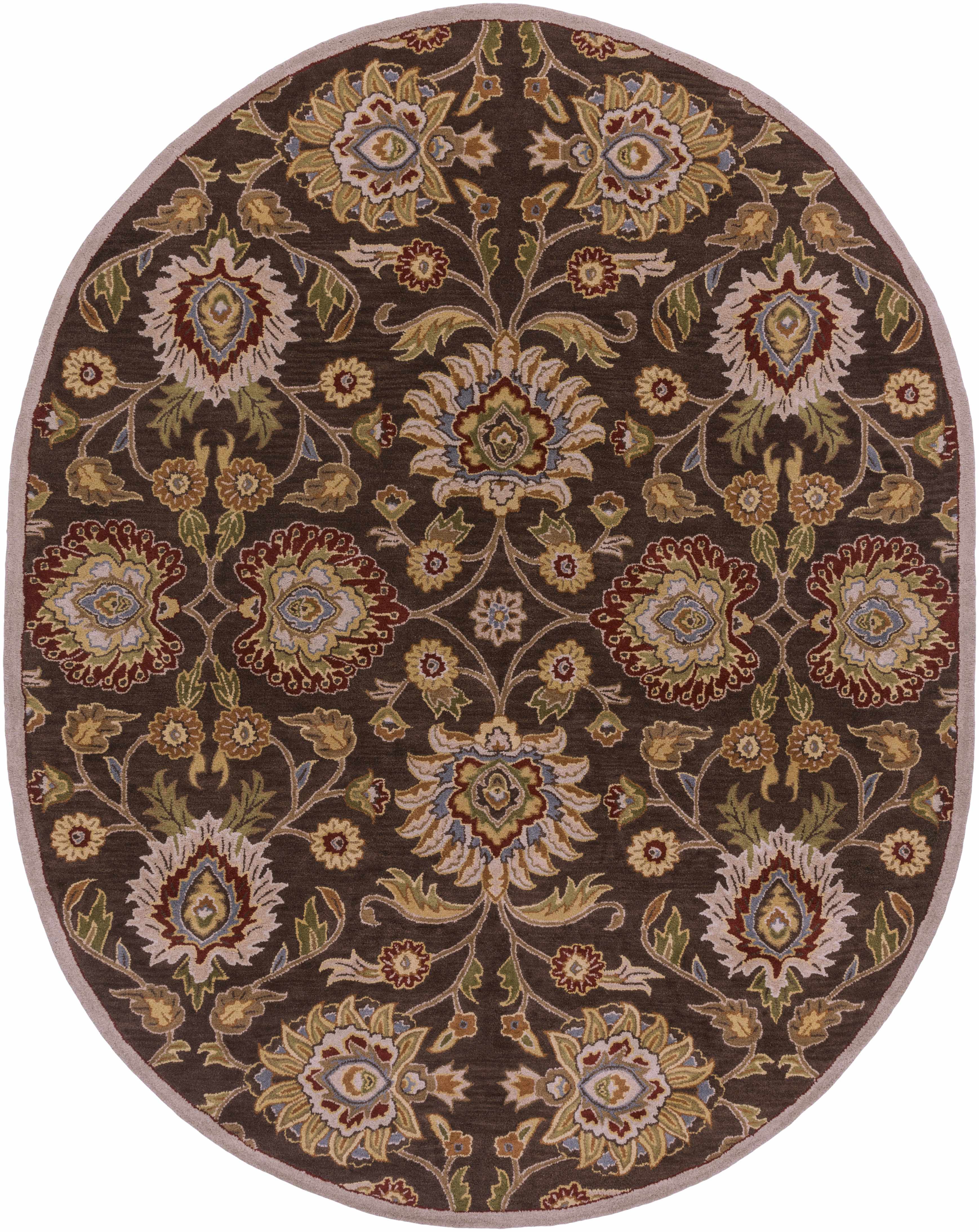 Conesus Hand Tufted Brown 1051 Area Rug - Image 14