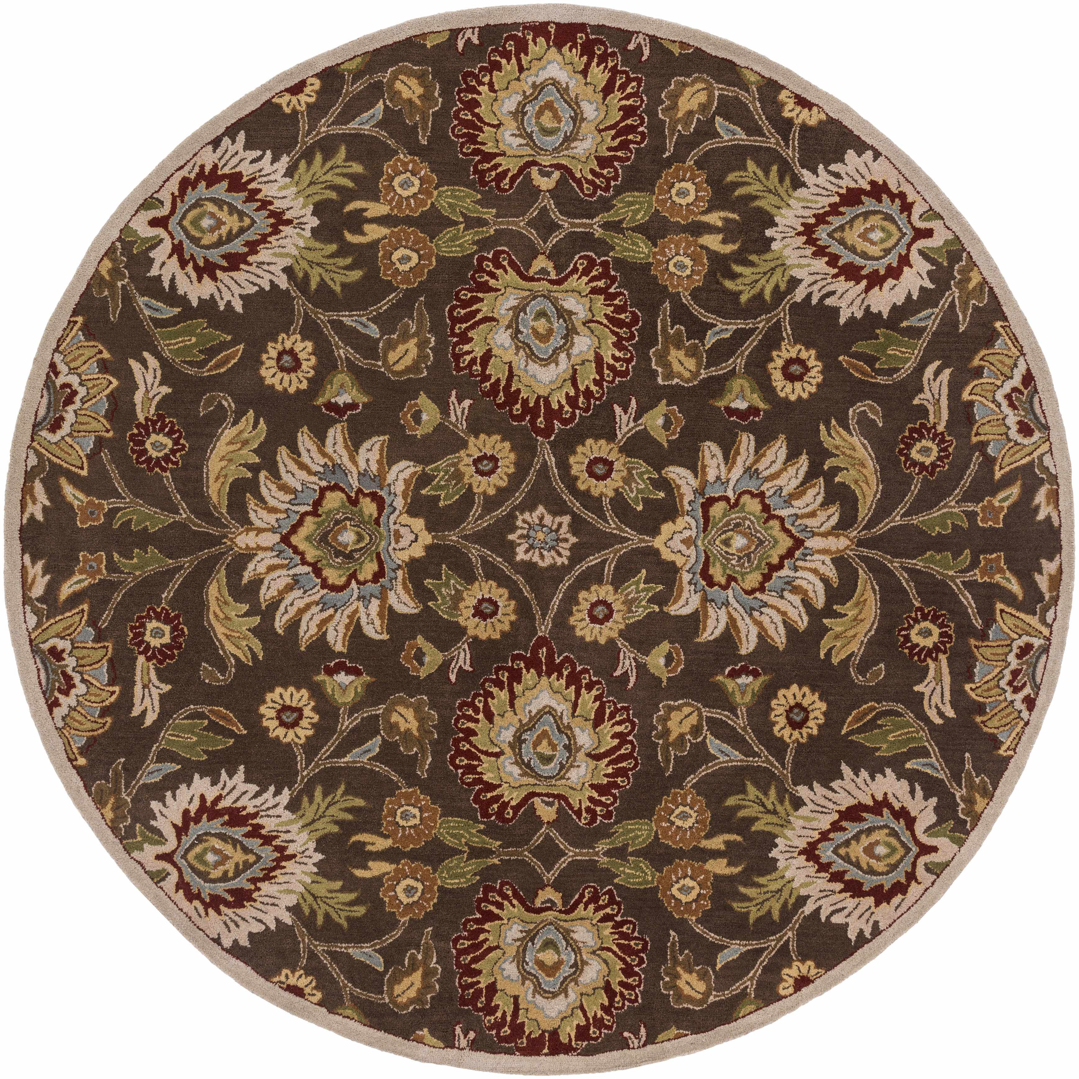 Conesus Hand Tufted Brown 1051 Area Rug - Image 15