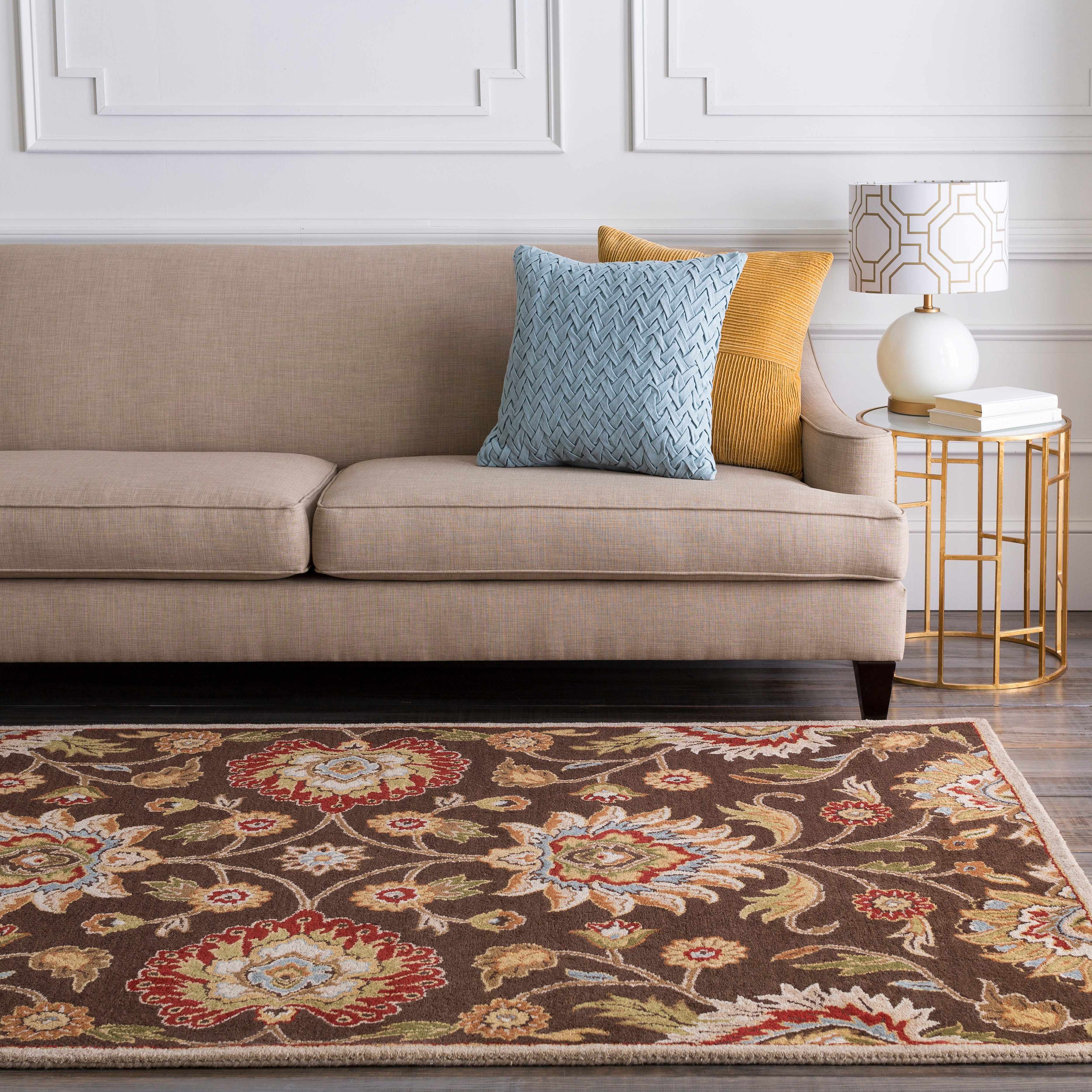 Conesus Hand Tufted Brown 1051 Area Rug - Image 2
