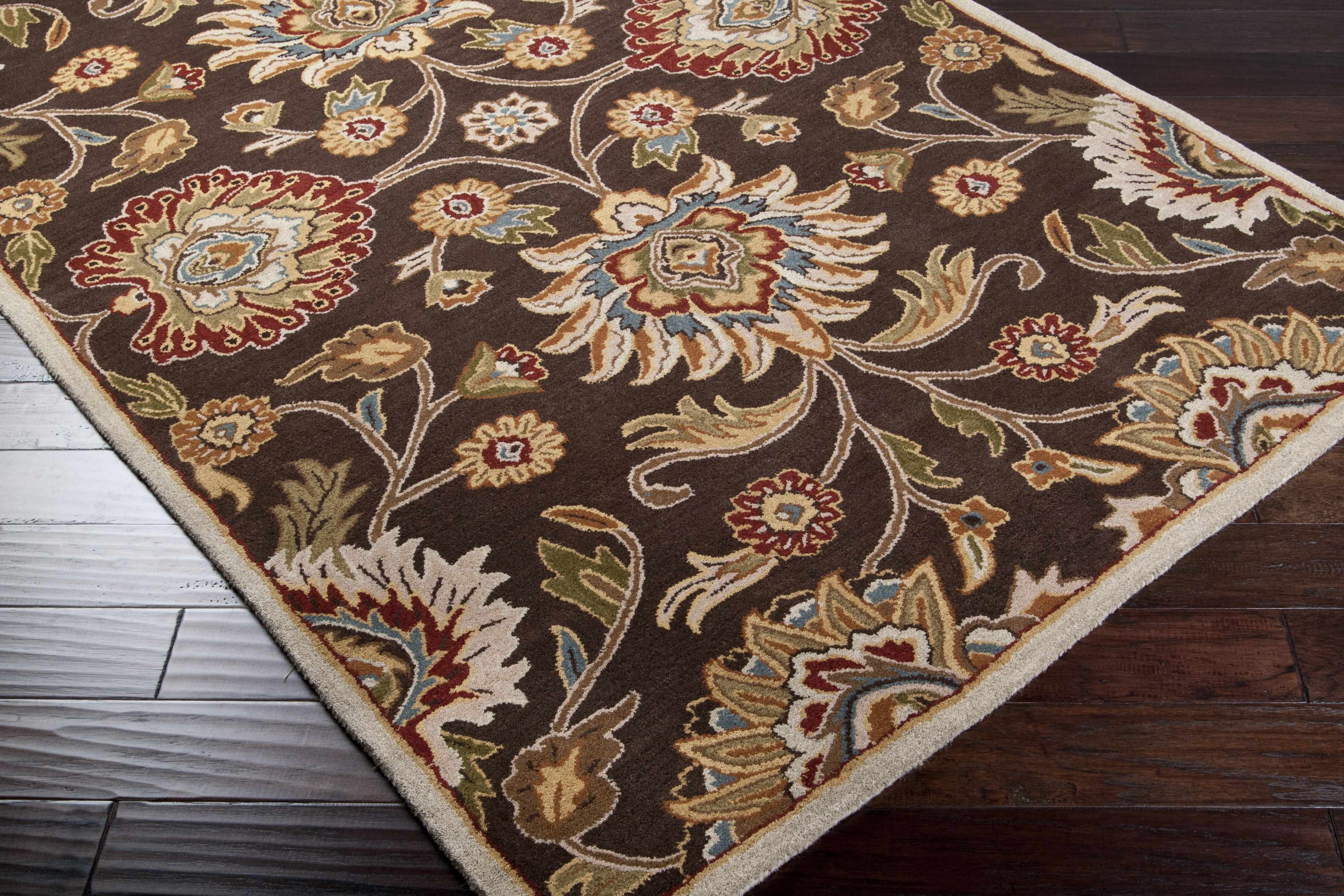 Conesus Hand Tufted Brown 1051 Area Rug - Image 3