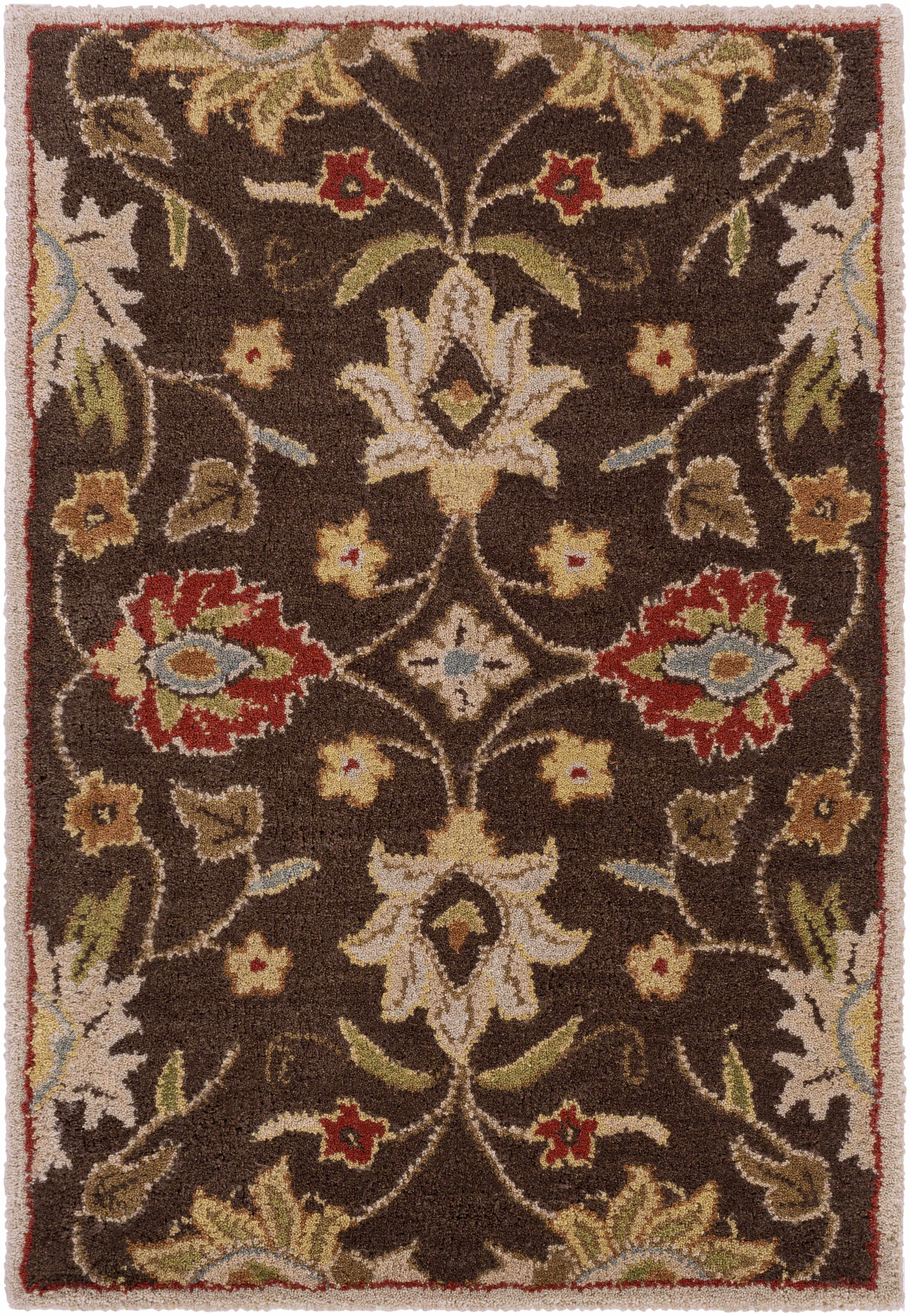 Conesus Hand Tufted Brown 1051 Area Rug - Image 8