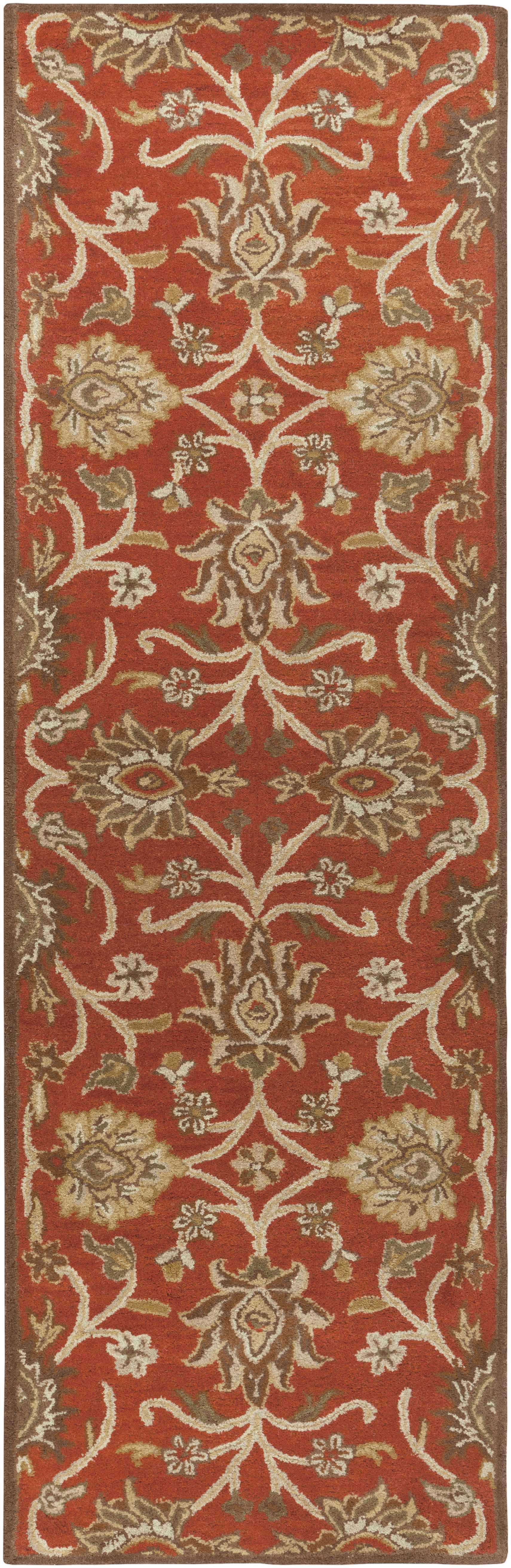 Conesus Hand Tufted Rust 1062 Area Rug - Clearance - Image 7