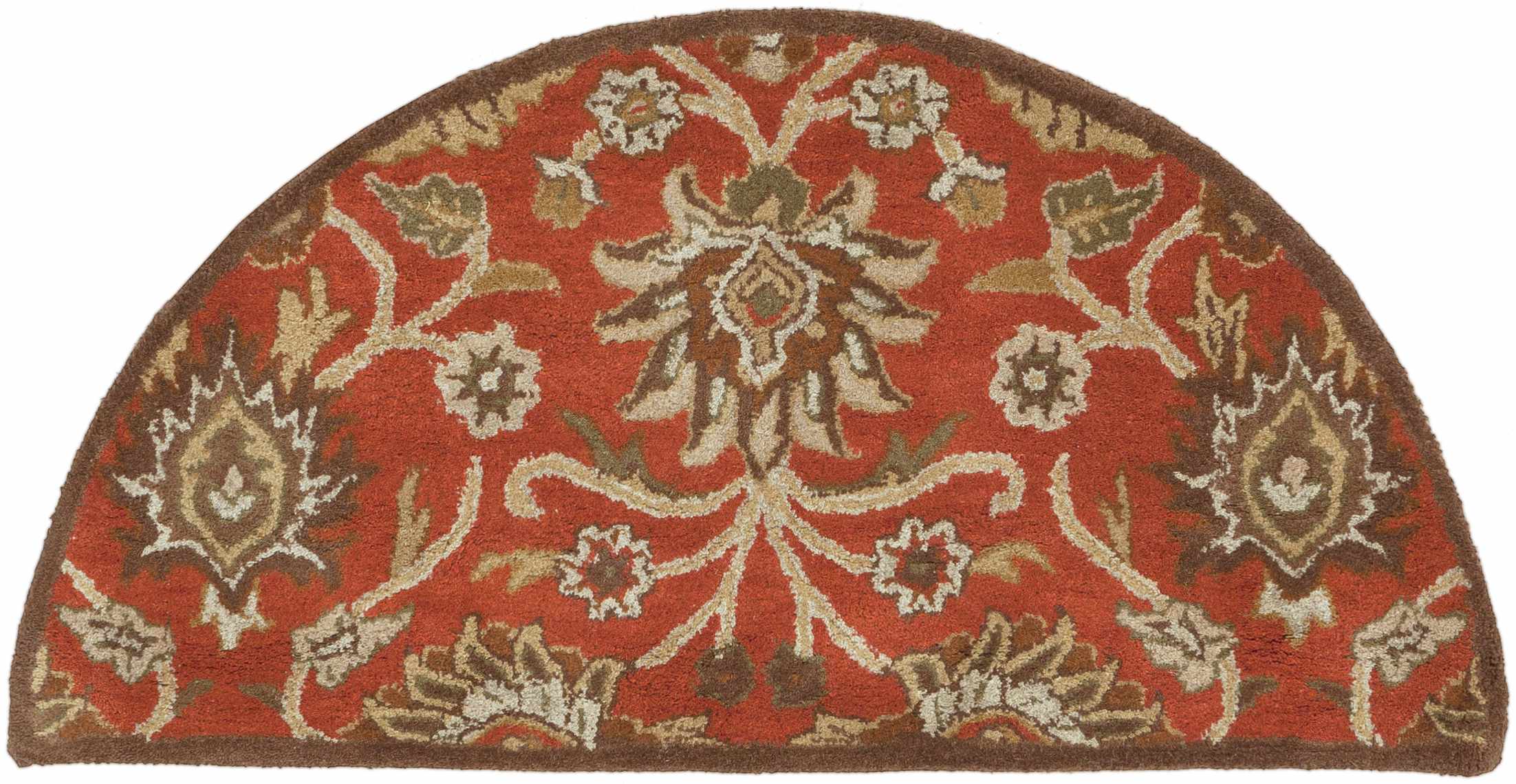 Conesus Hand Tufted Rust 1062 Area Rug - Clearance - Image 8