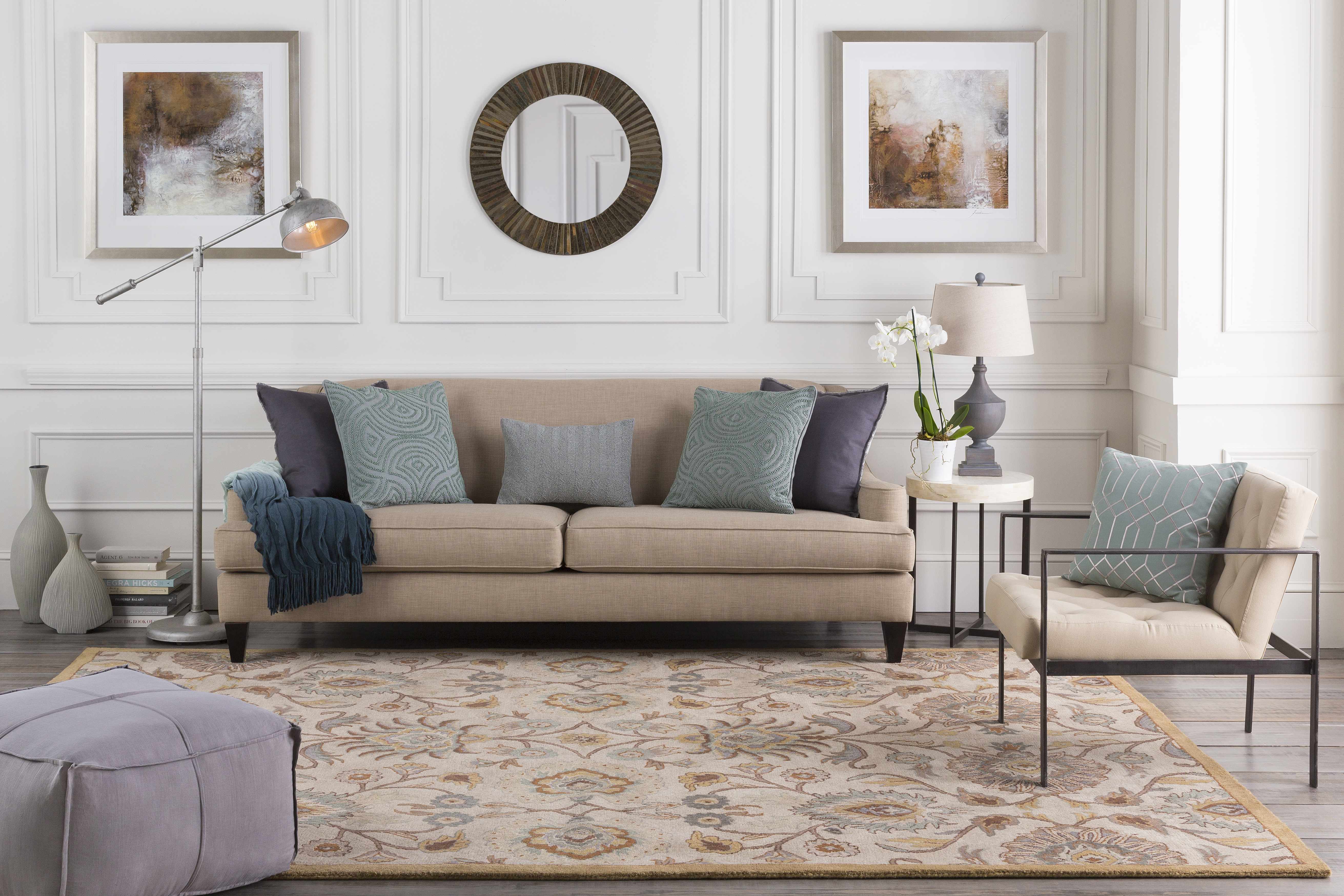 Conesus Hand Tufted Tan 1012 Area Rug - Image 29