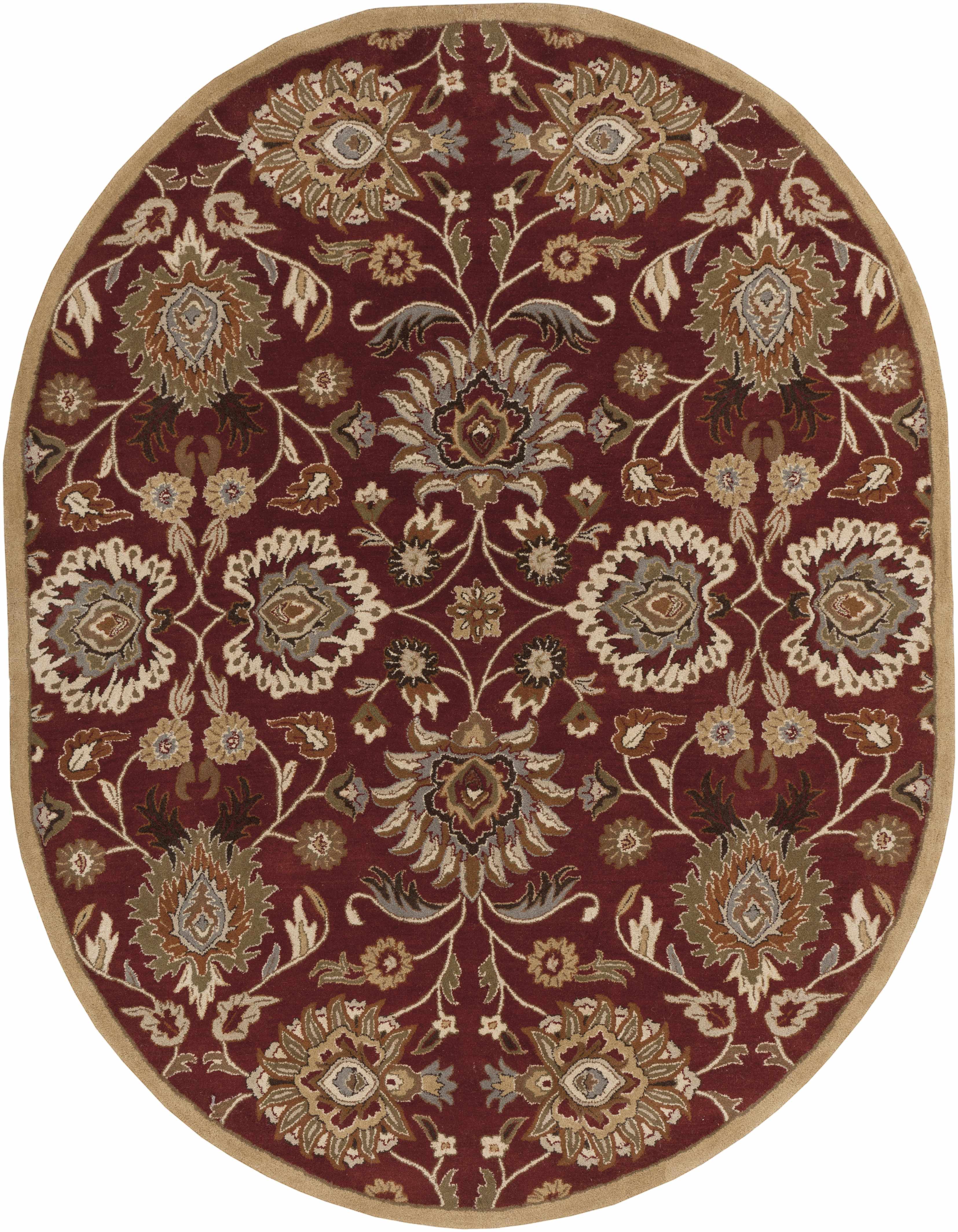 Conesus Red 1061 Hand Tufted Wool Rug - Image 8