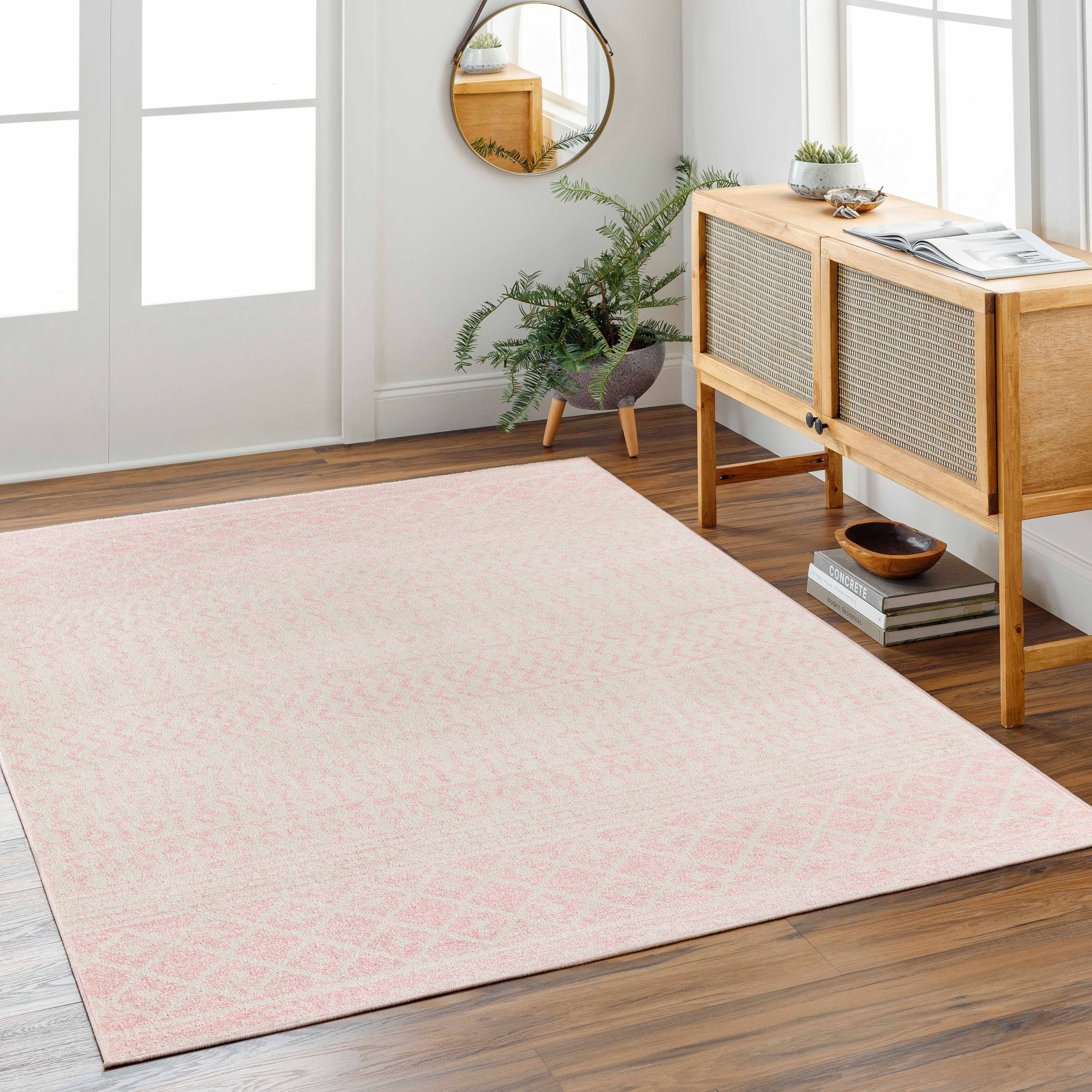 Constantin Blush Area Rug - Clearance - Image 2