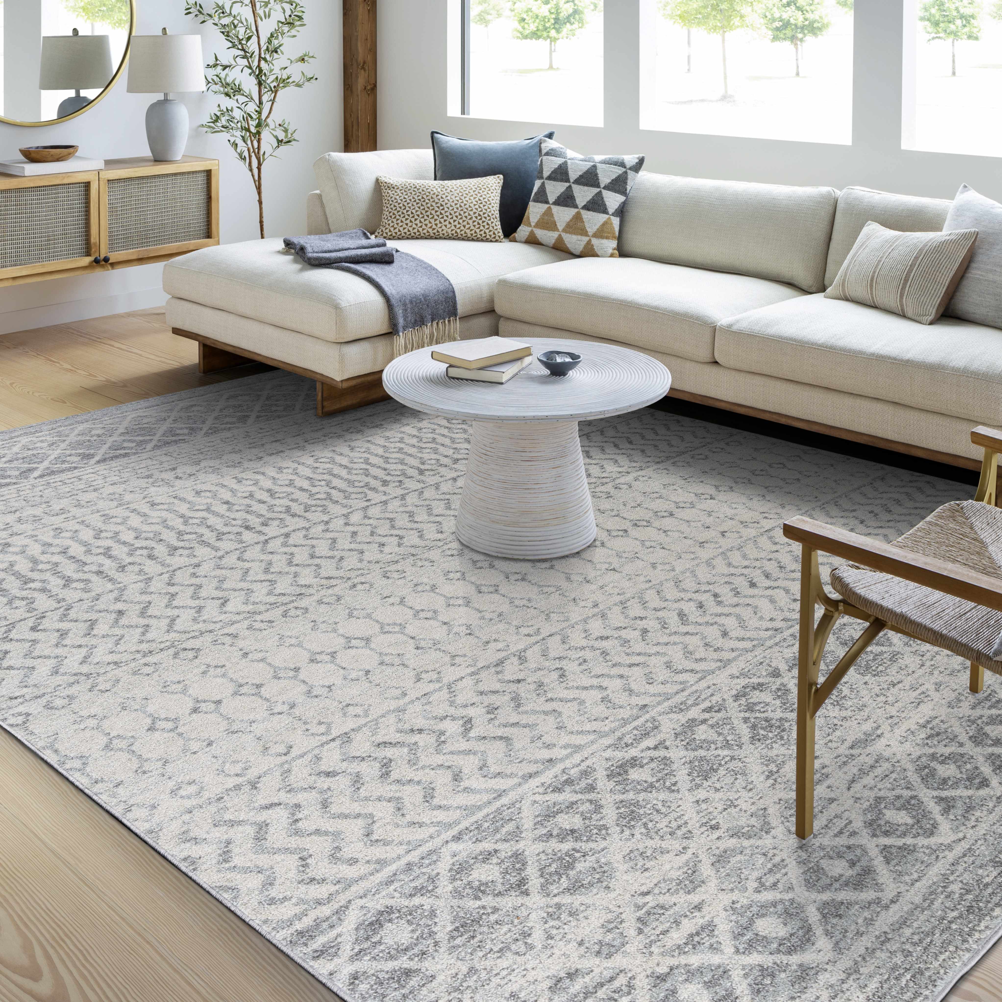 Constantin Gray Area Rug - Image 2