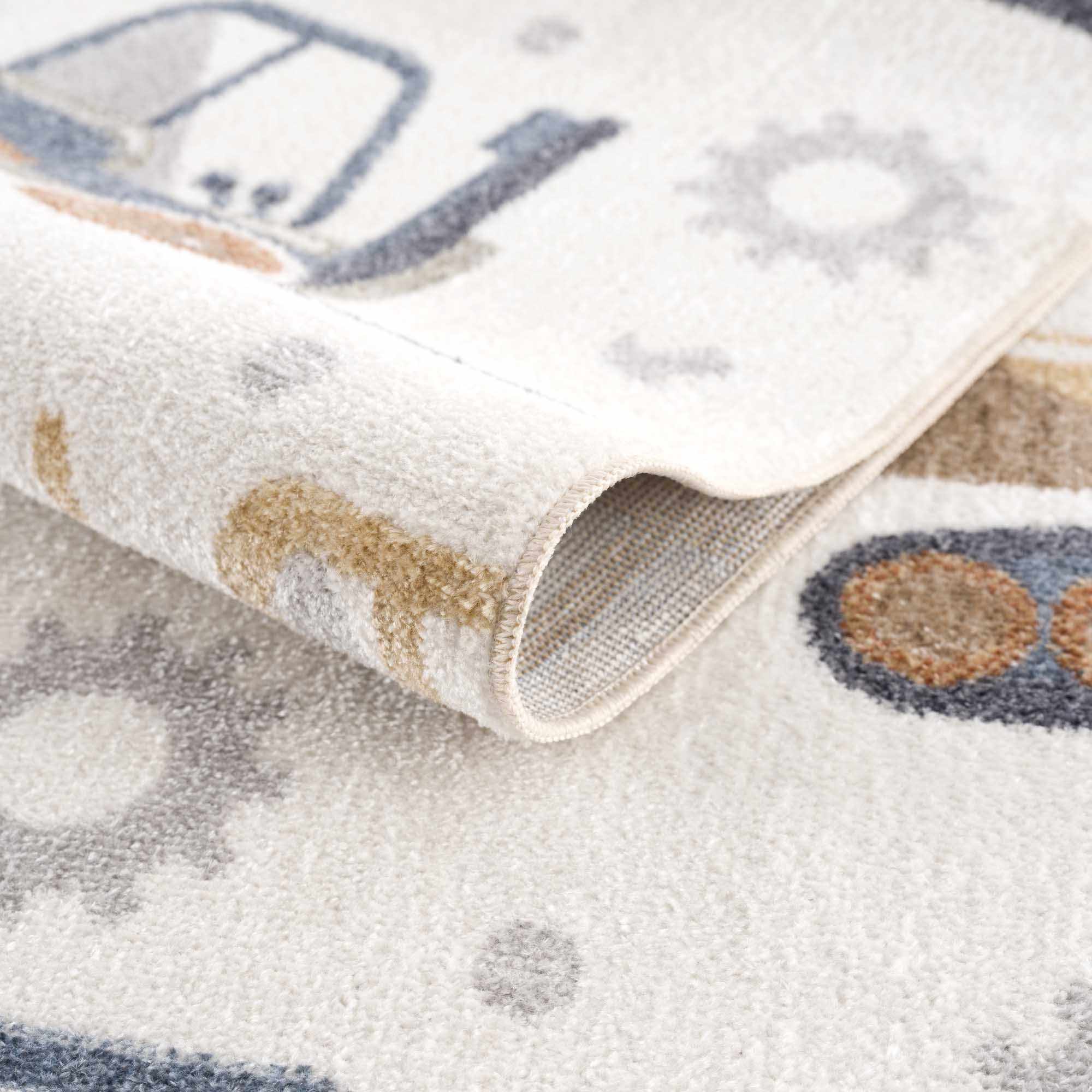 Construction Washable Kids Area Rug - Image 4