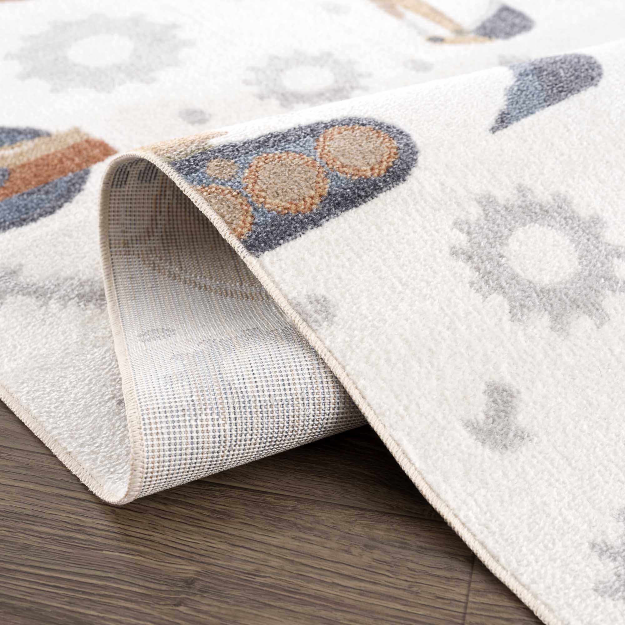 Construction Washable Kids Area Rug - Image 5