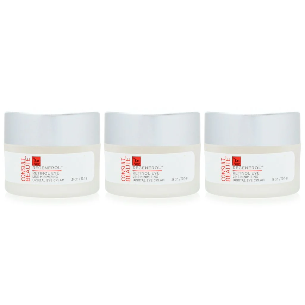 Consult Beaute Regenerol Retinol Eye Cream Trio 3-for-1 - Image 2