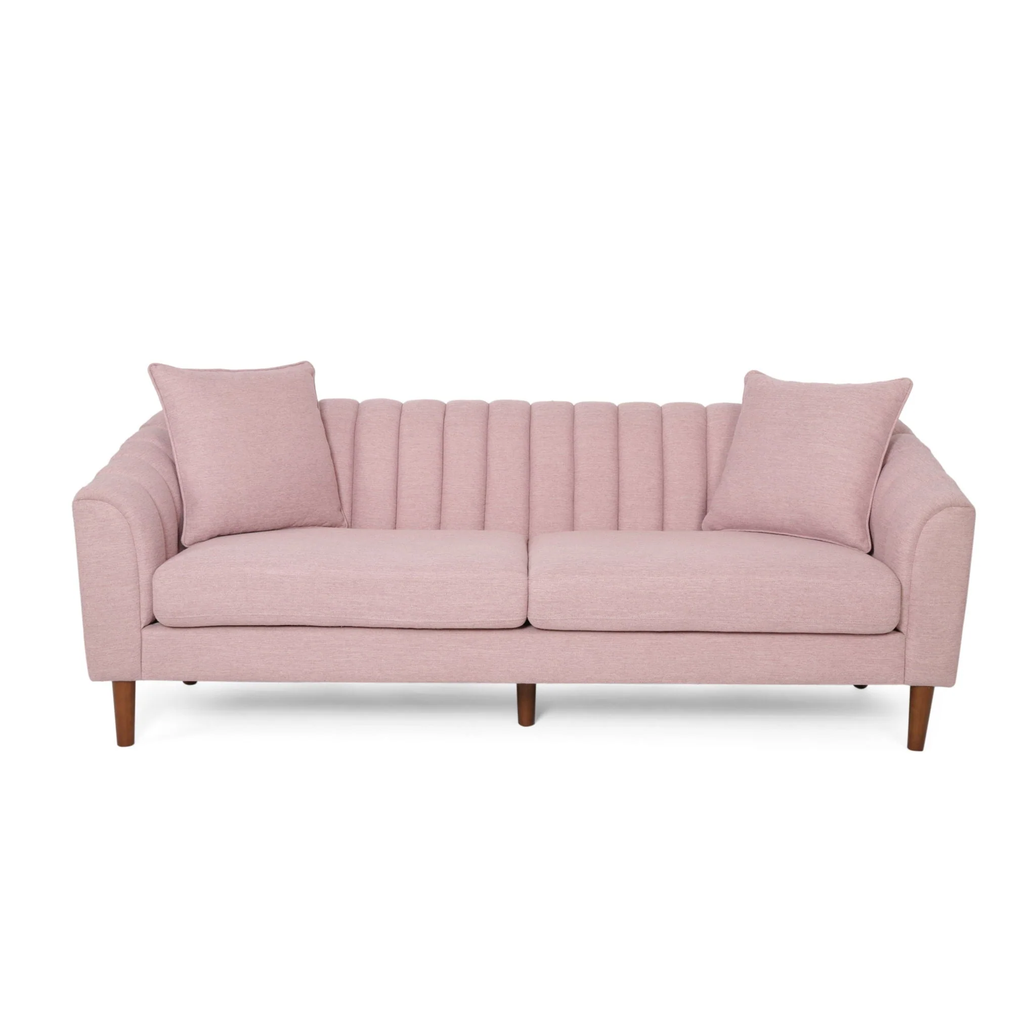 Contemporary 3 Seater Sofa With Accents - Image 2