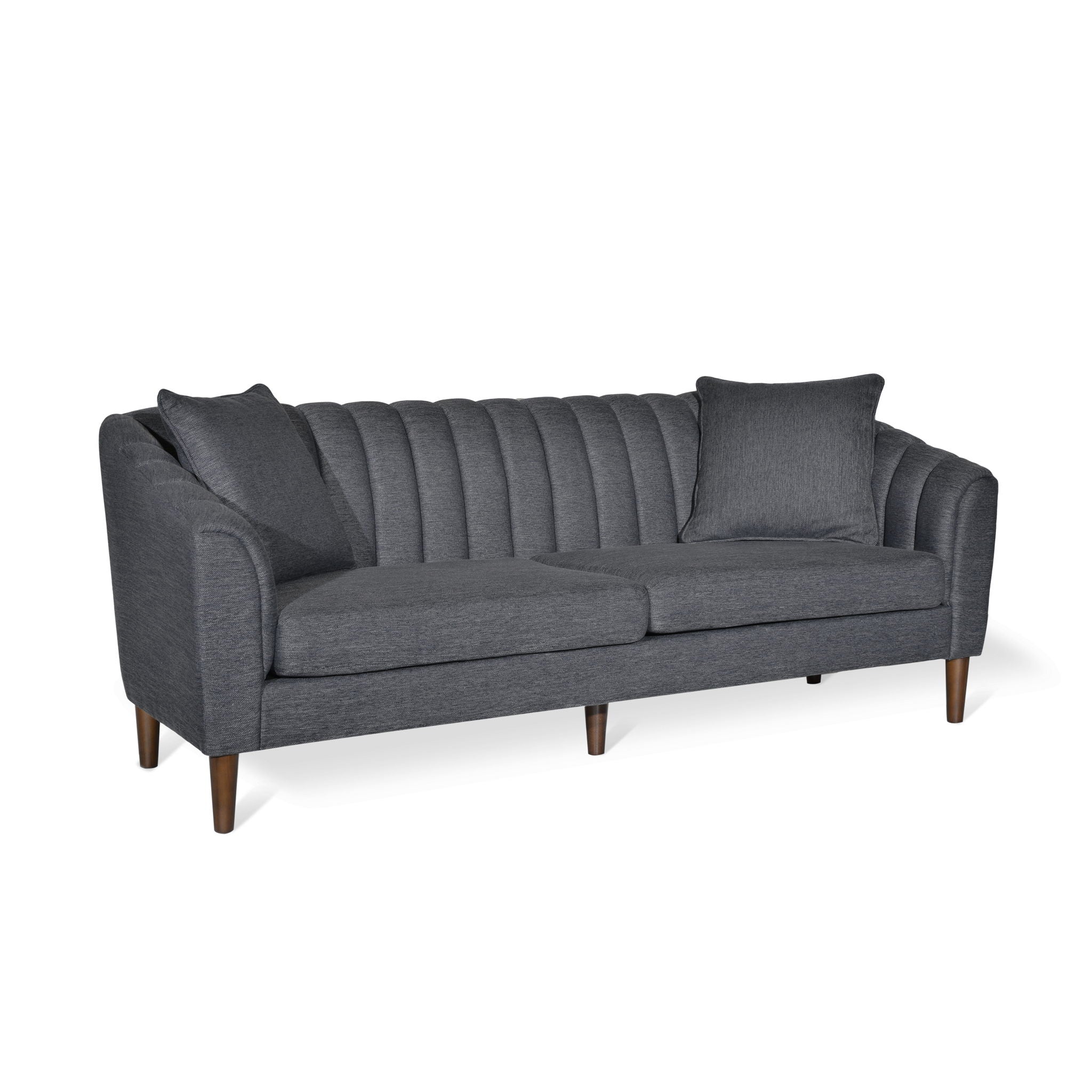 Contemporary 3 Seater Sofa With Accents - Image 8