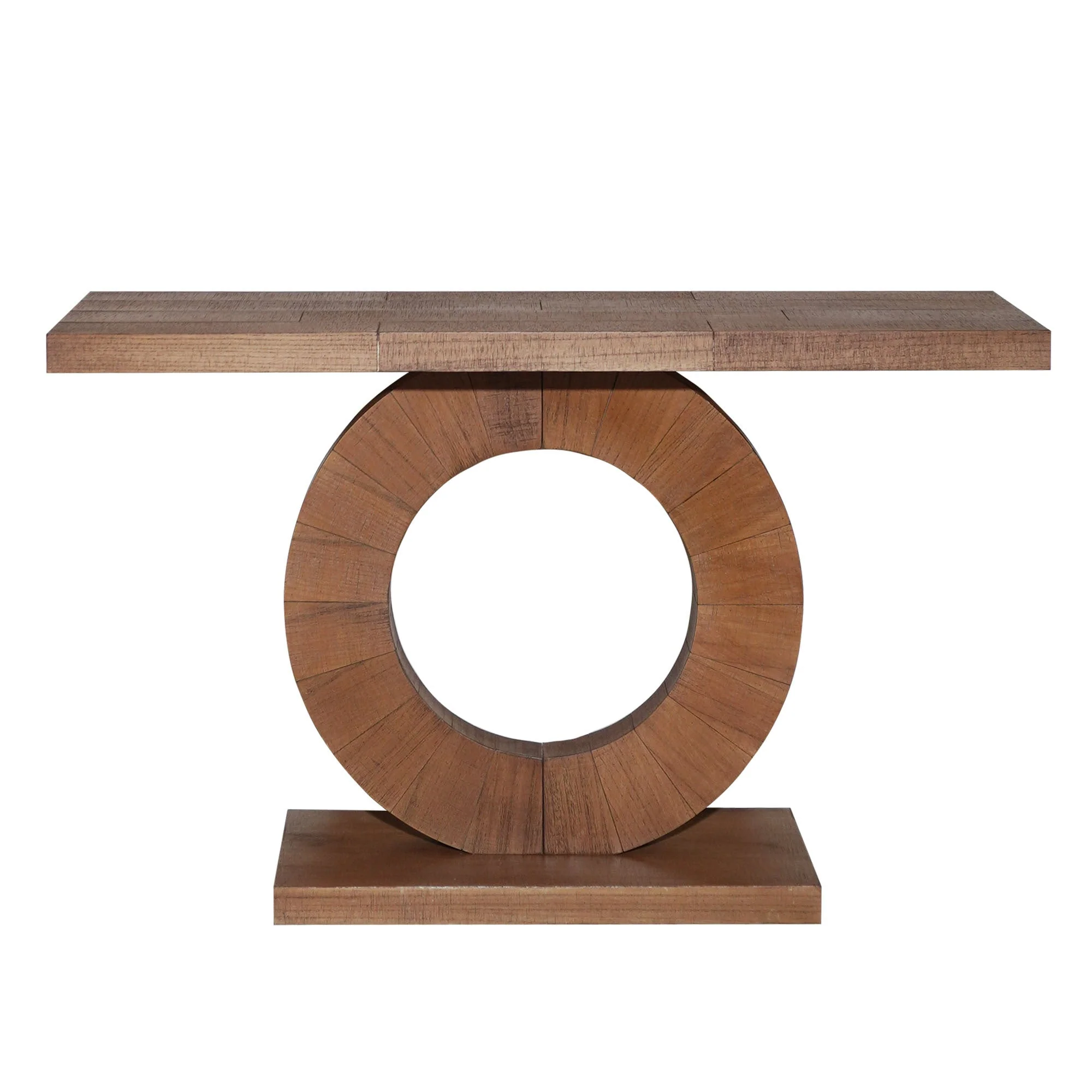 Contemporary Circular Console Table - Image 3