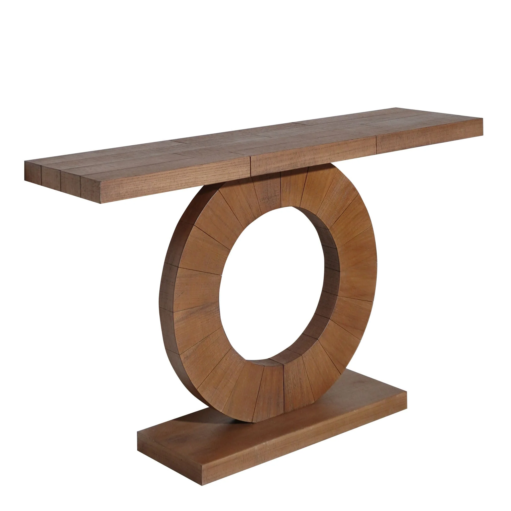 Contemporary Circular Console Table - Image 4