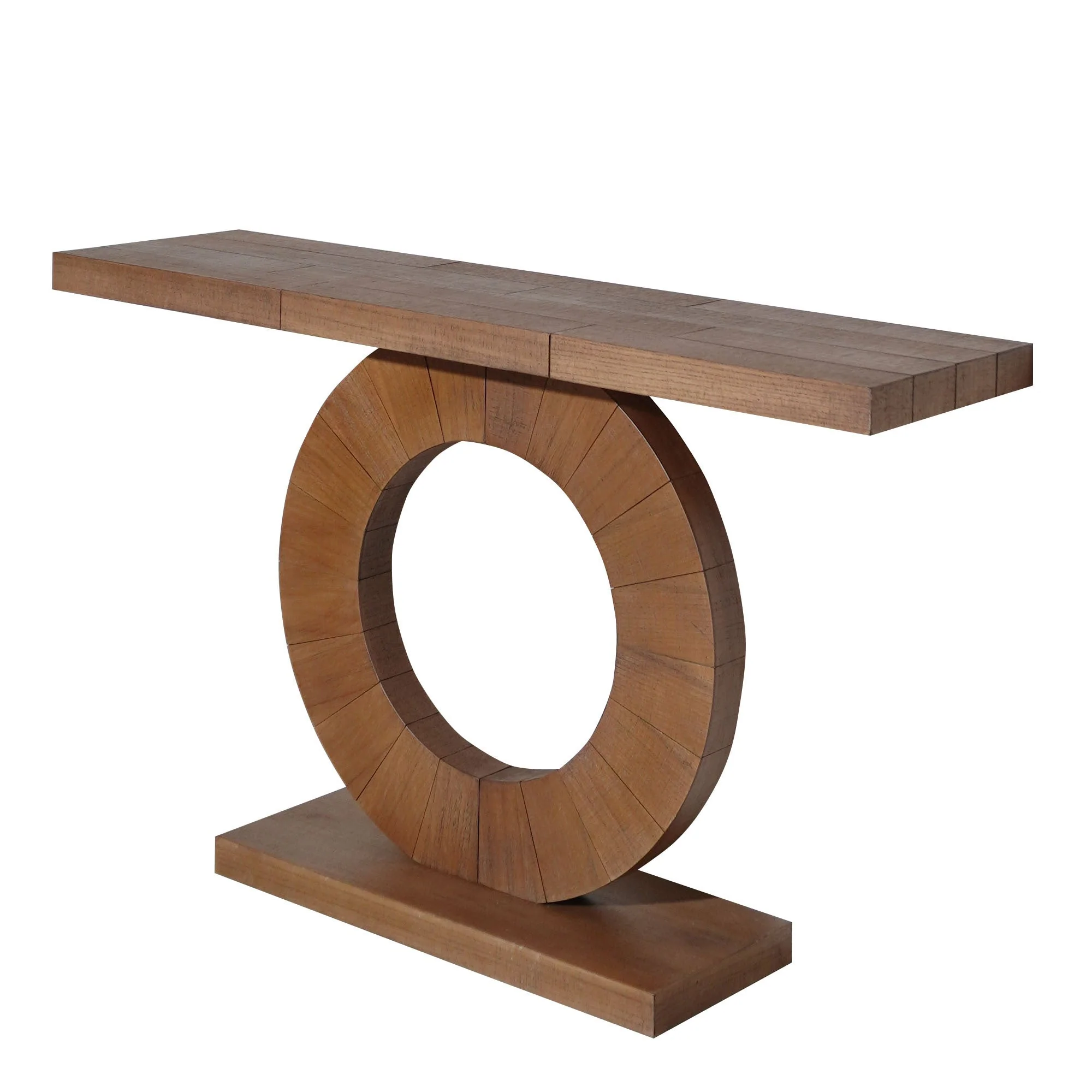 Contemporary Circular Console Table - Image 5