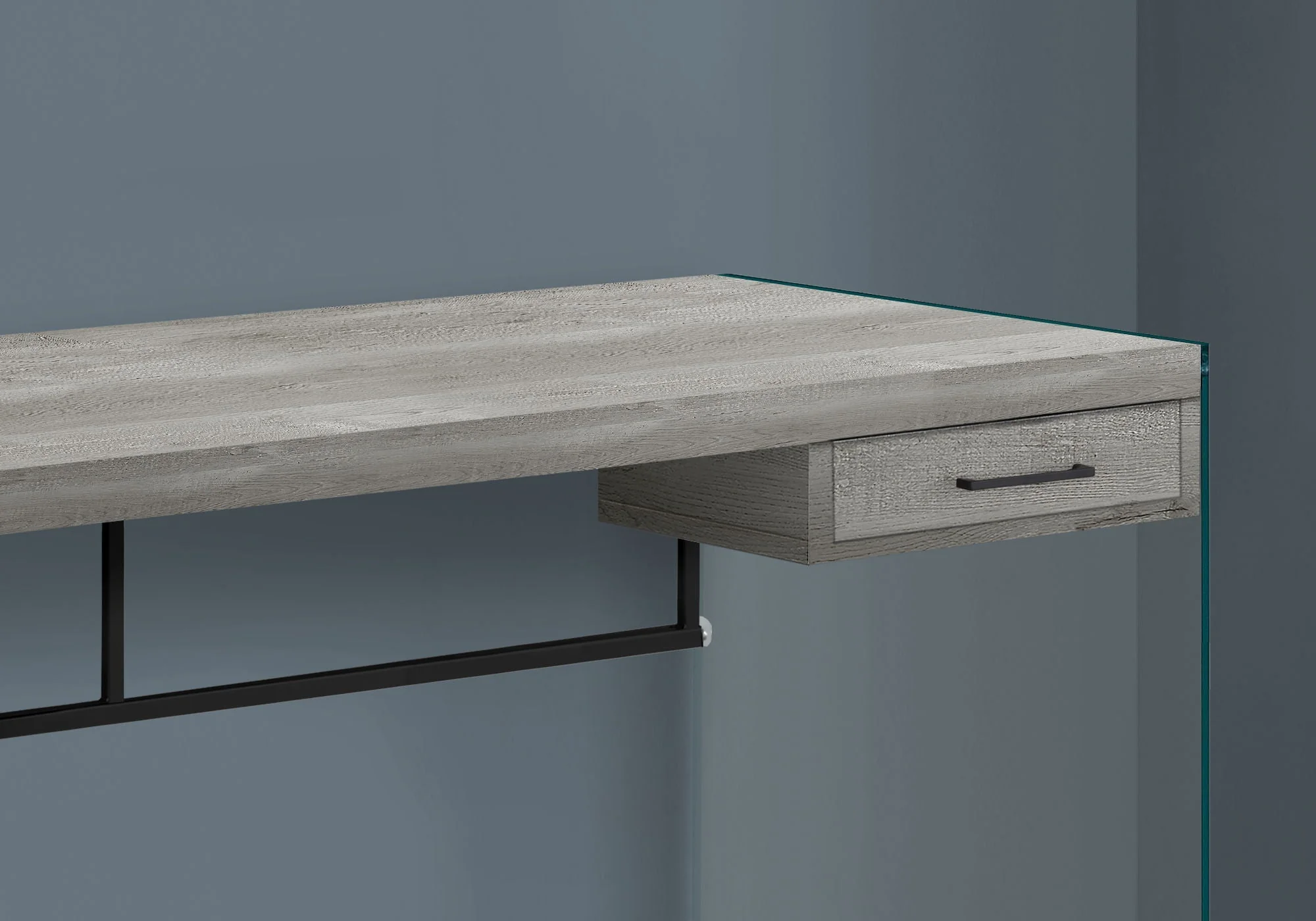 Contemporary Design Computer Desk For Home Office, Storage Drawers - Image 6