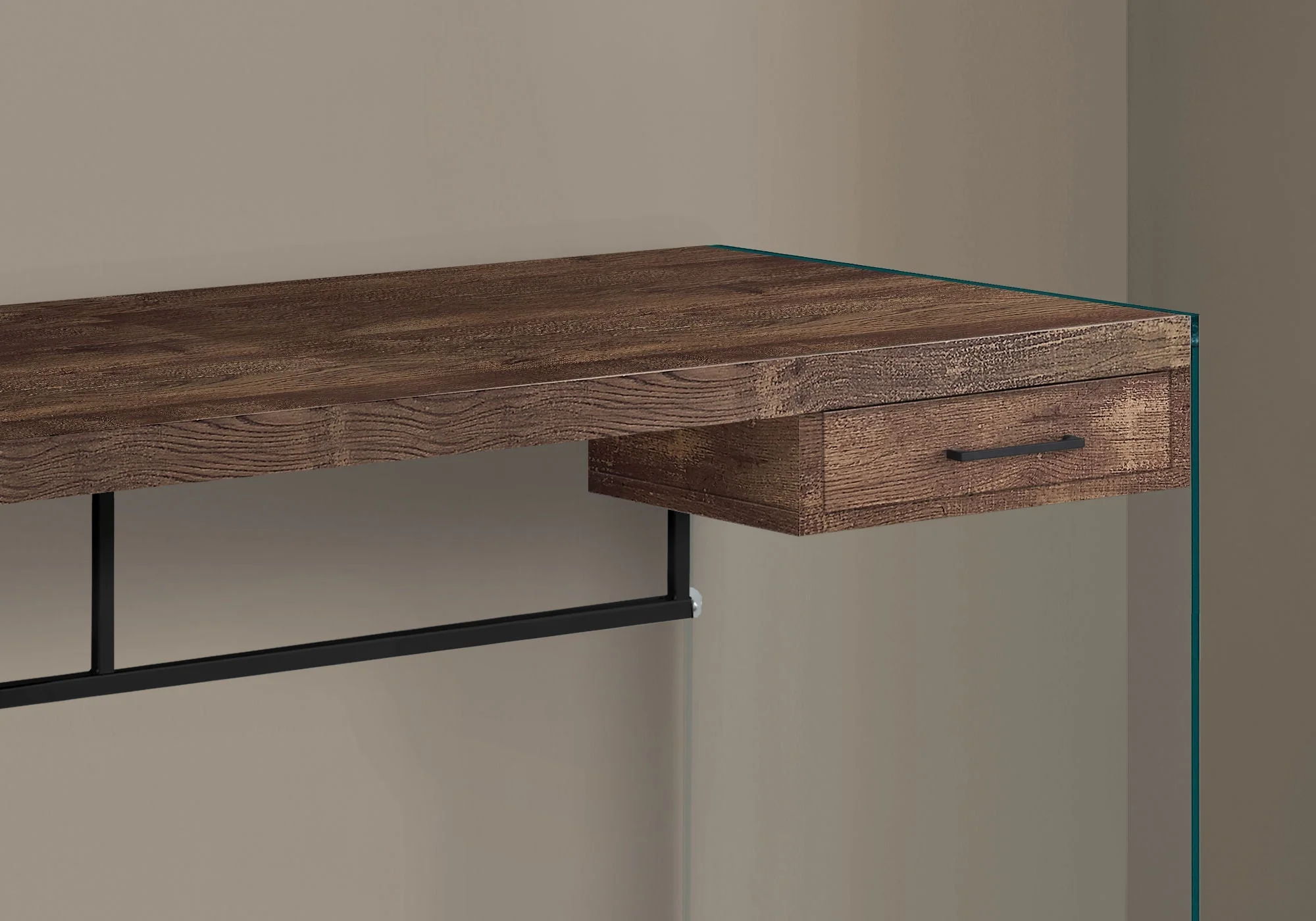 Contemporary Design Computer Desk For Home Office, Storage Drawers - Image 8